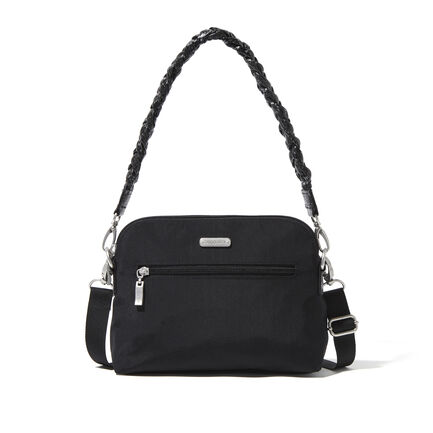 Dome Crossbody With Braided Strap