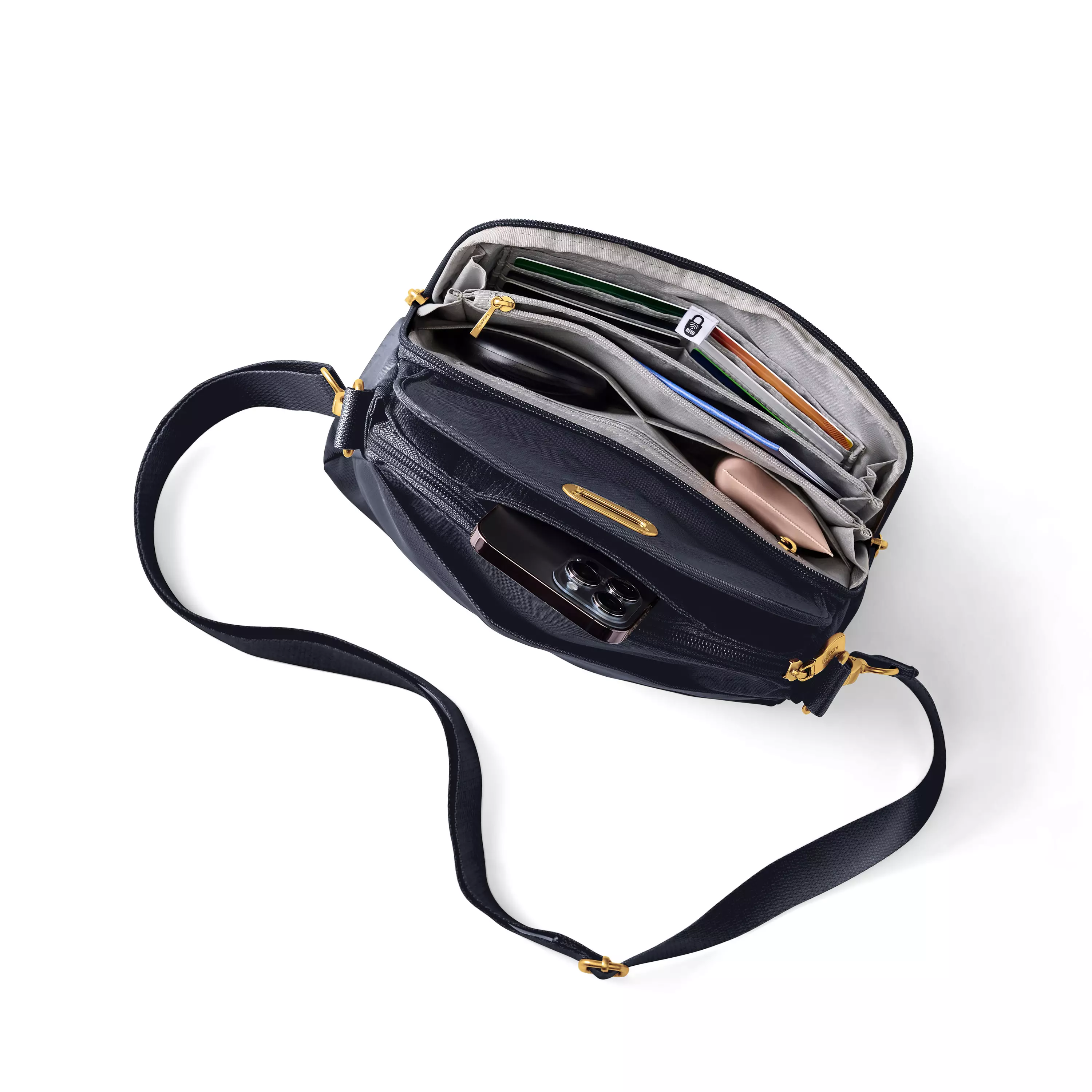 Coastal Flip Lock Crossbody