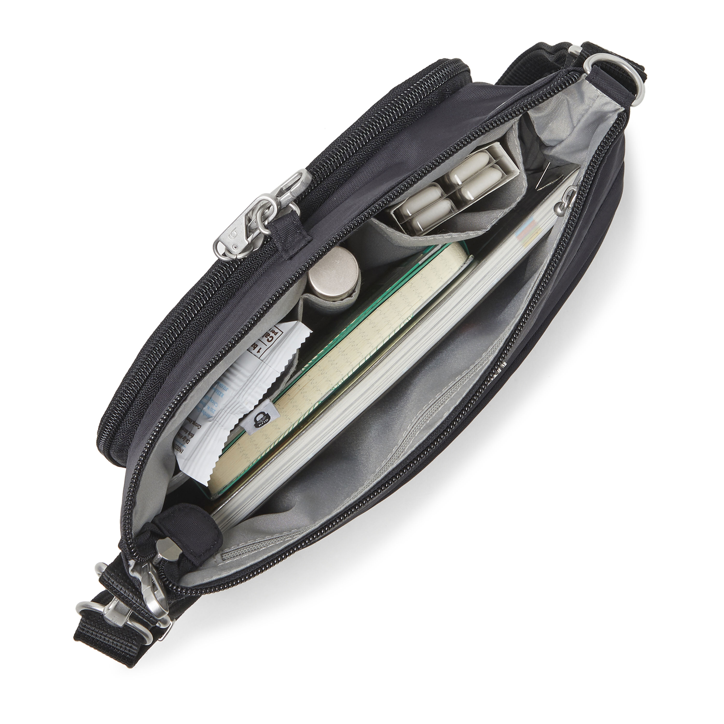 Securtex&reg; Anti-Theft Memento Crossbody Bag