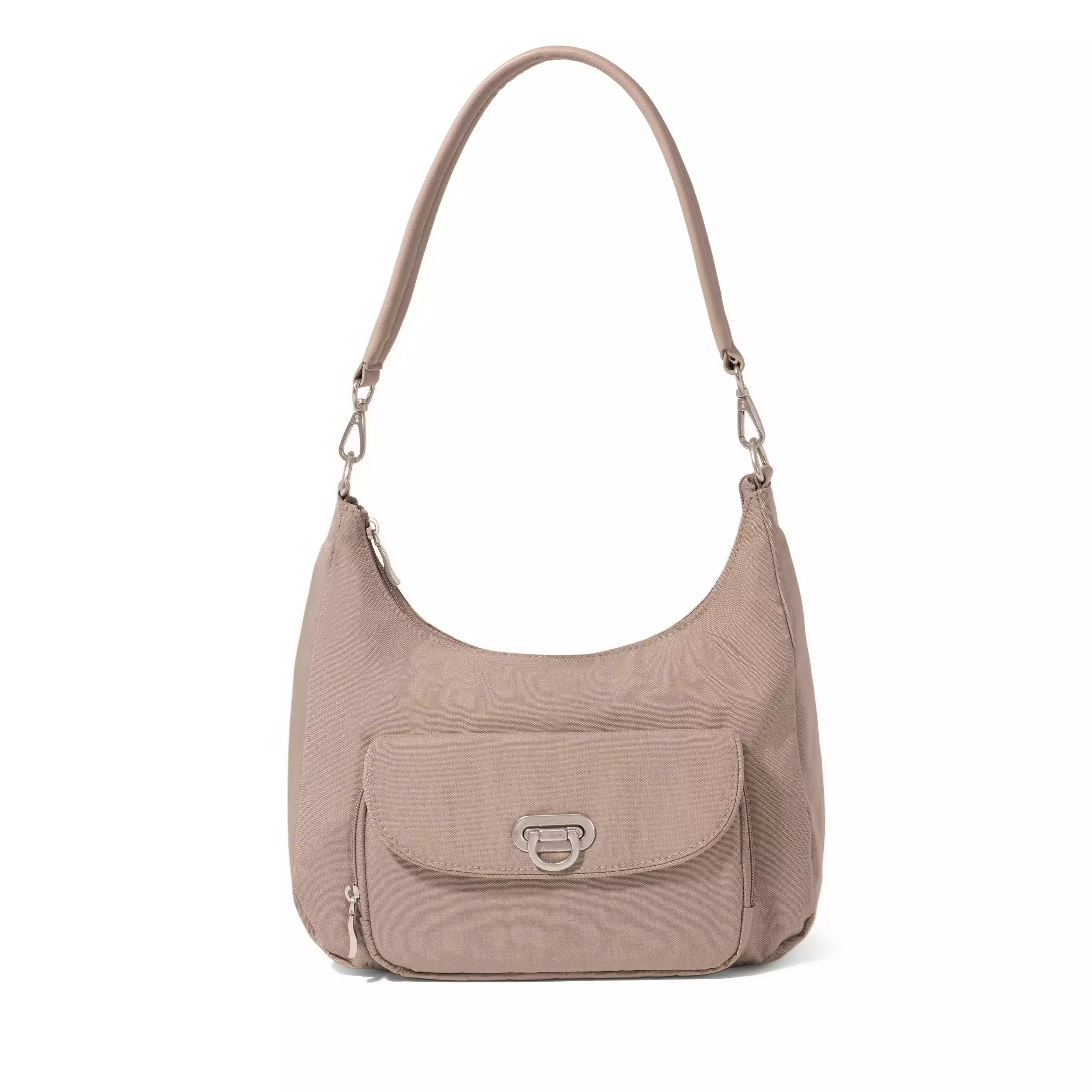 Coastal Flip Lock Half Moon Bag