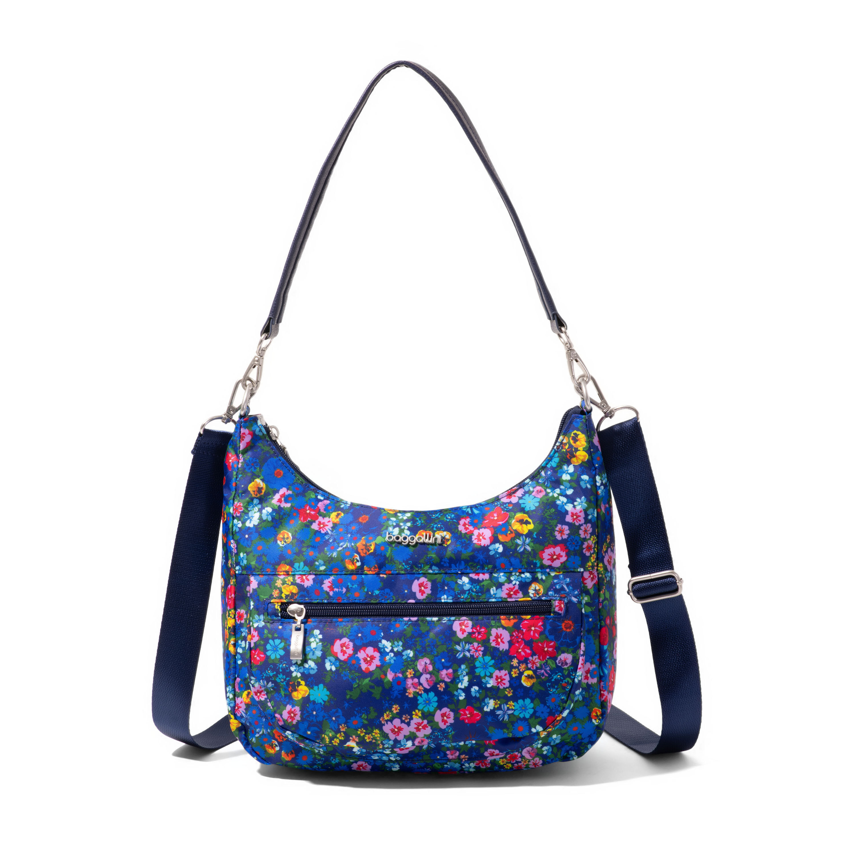 Modern Pocket Half Moon Bag