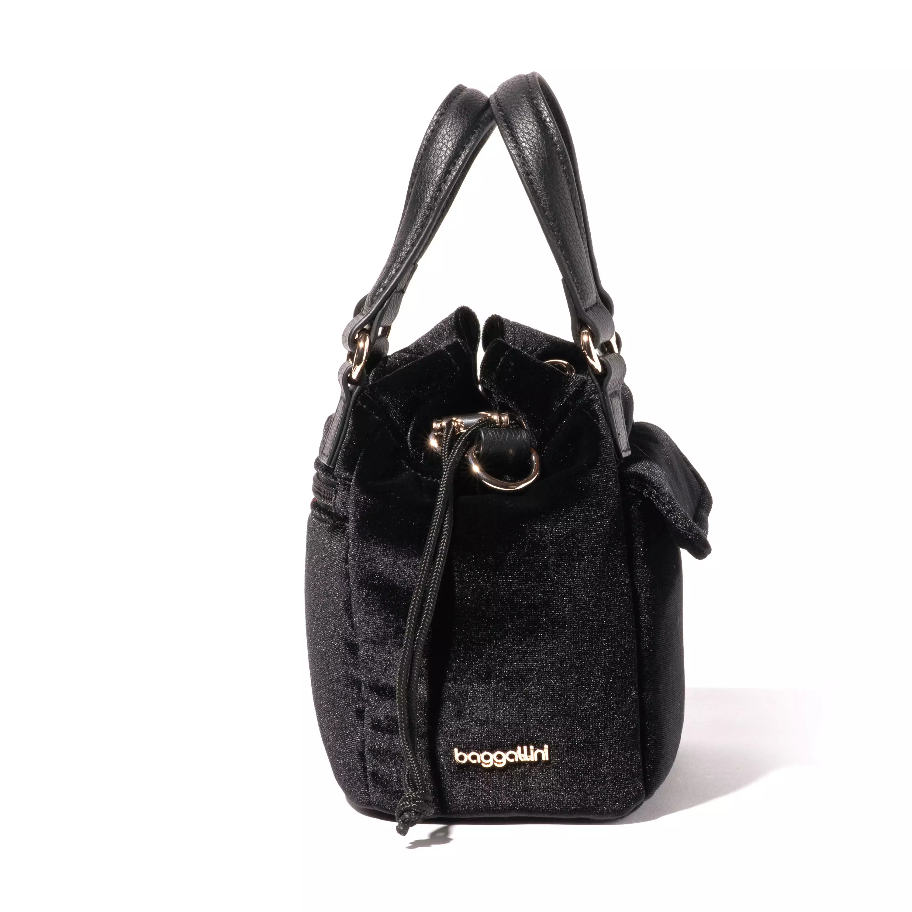Drawstring Nano Crossbody