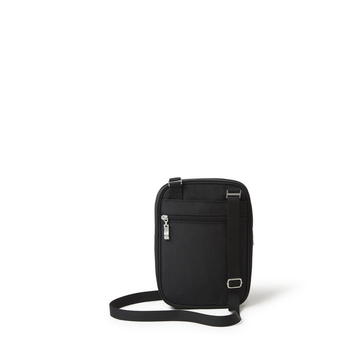 Black Vertical Travel Bag - Journey Crossbody | baggallini Black Vertical Travel Bag - Journey Crossbody | baggallini