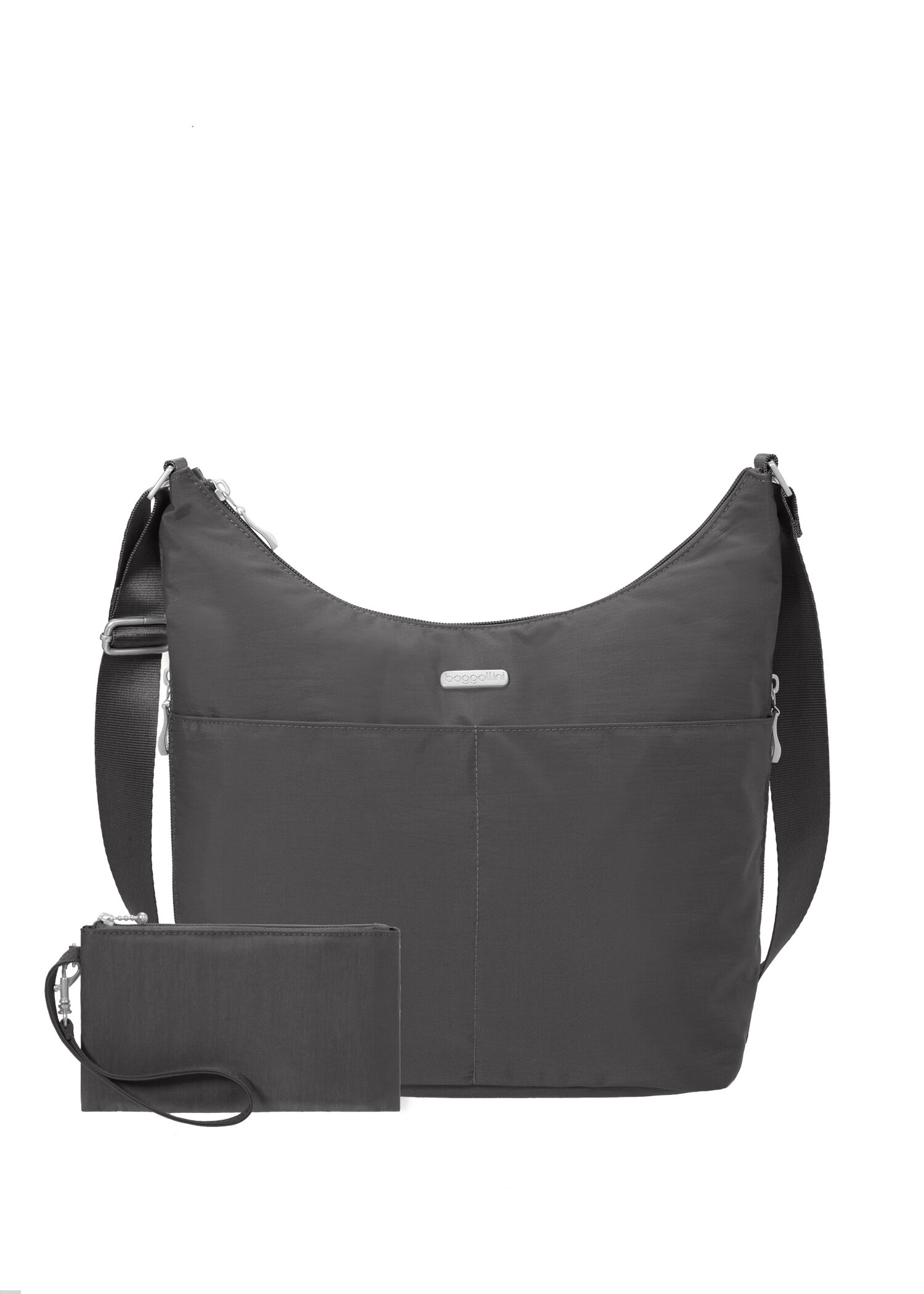 Hobo Crossbody With RFID Wristlet