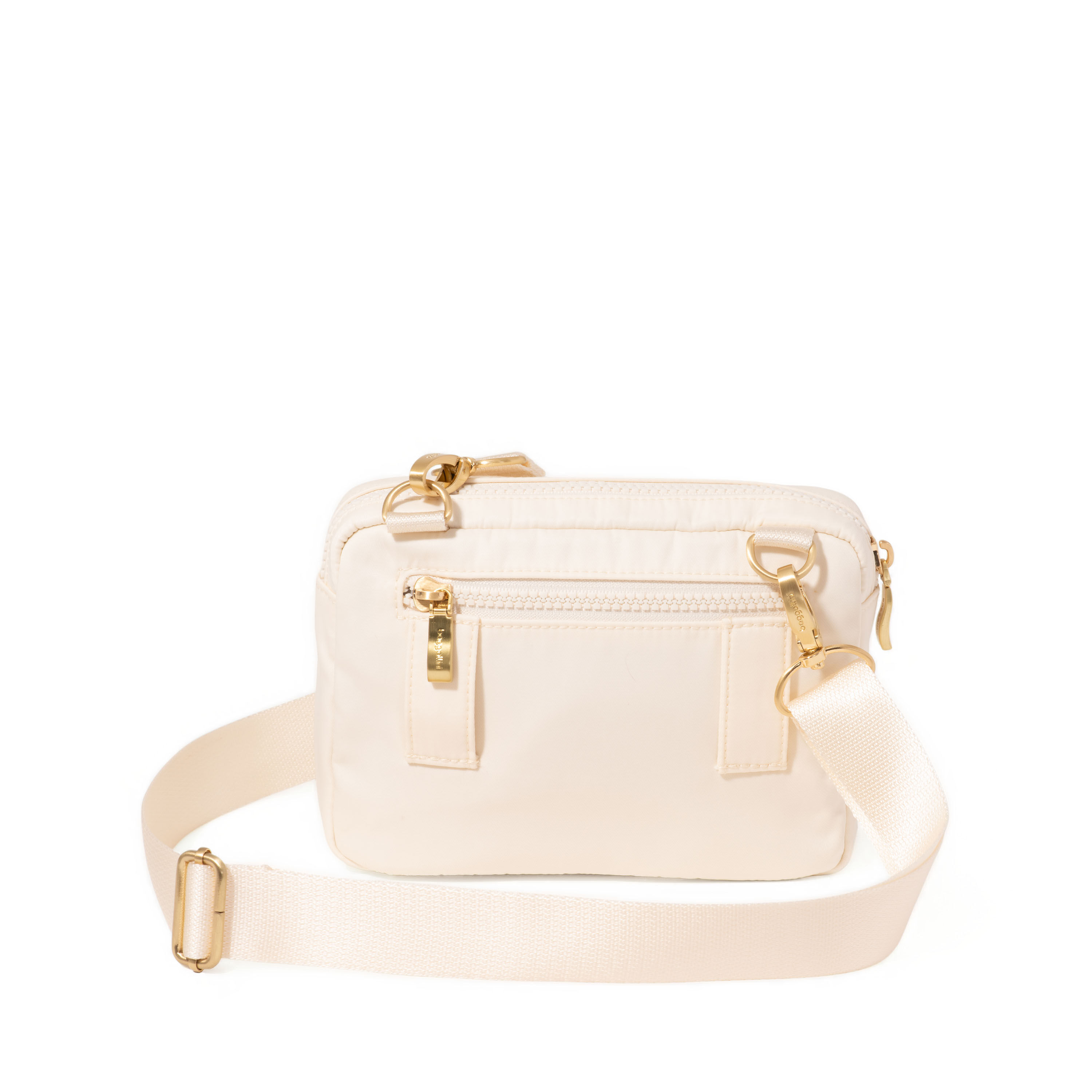 Modern Double Zip Crossbody