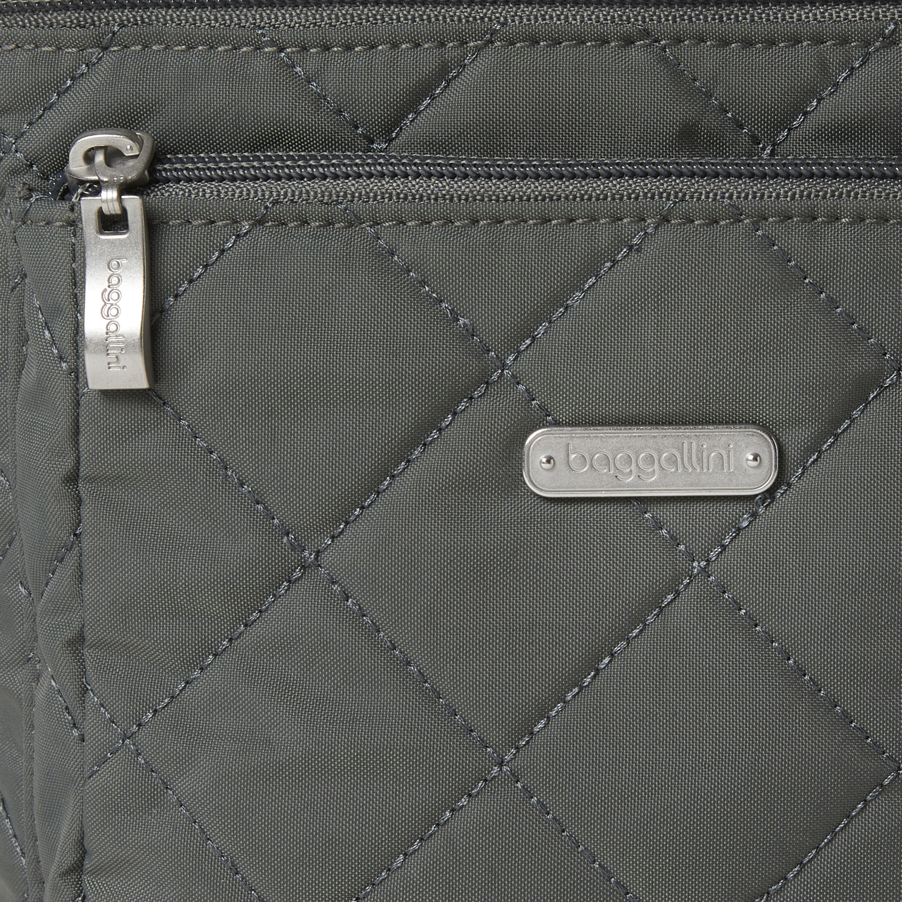 Quilted Pocket Crossbody Bag