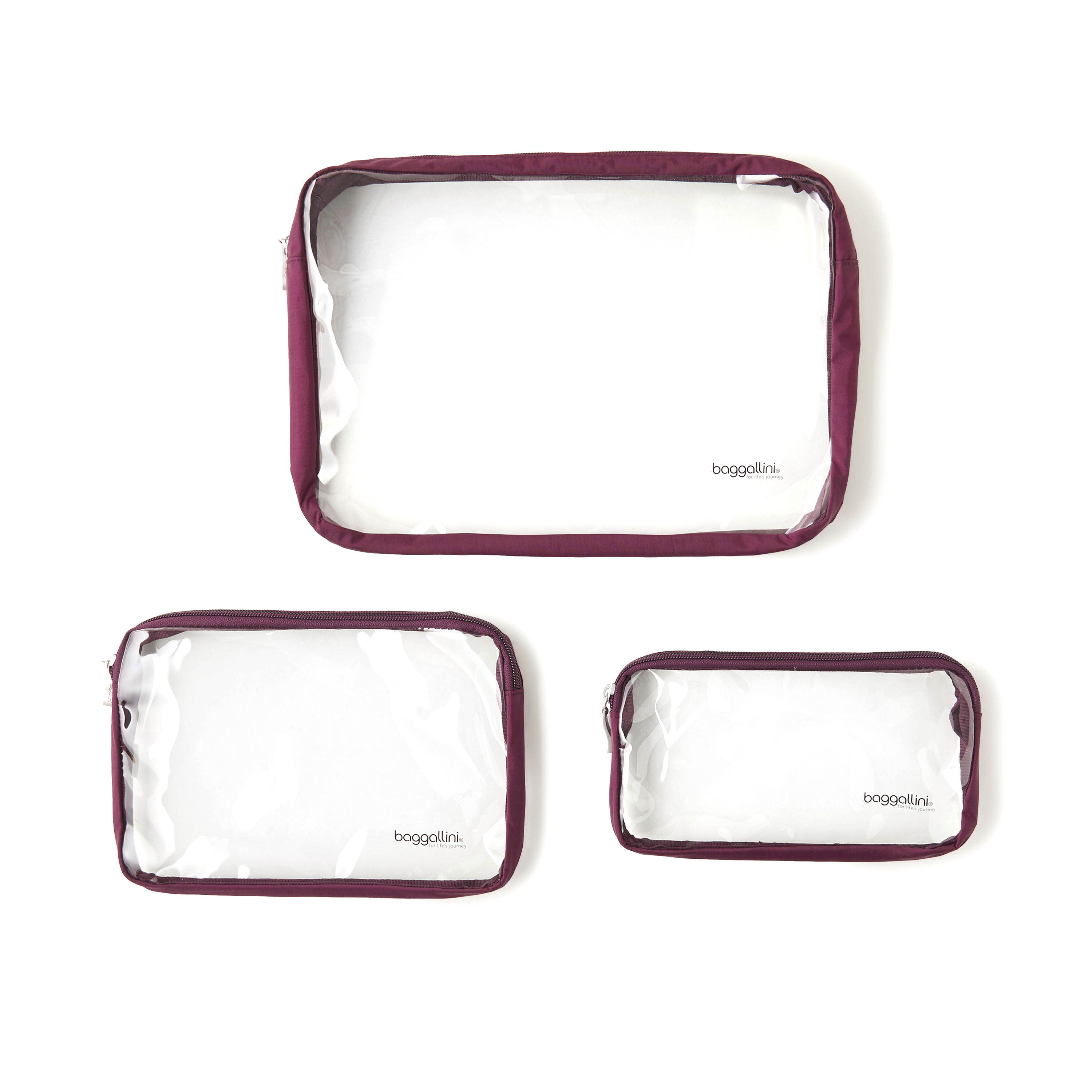 Clear Travel Pouches