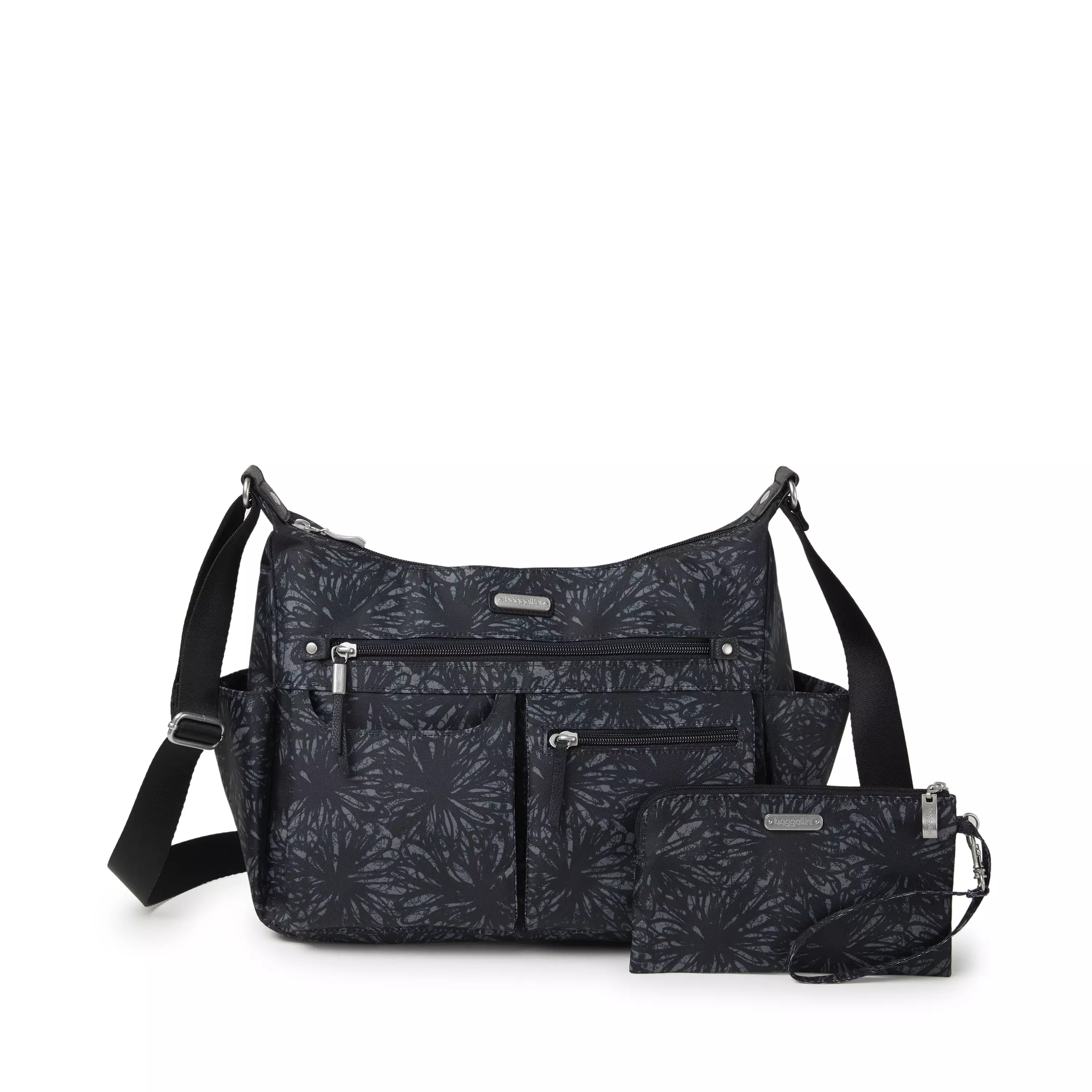 Anywhere Large Hobo Tote With RFID Phone Wristlet