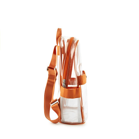 clear backpack with leather straps See Through For School or Work (CH-Y113) If you want a special backpack and need it to be clear Clear Medium Backpack
