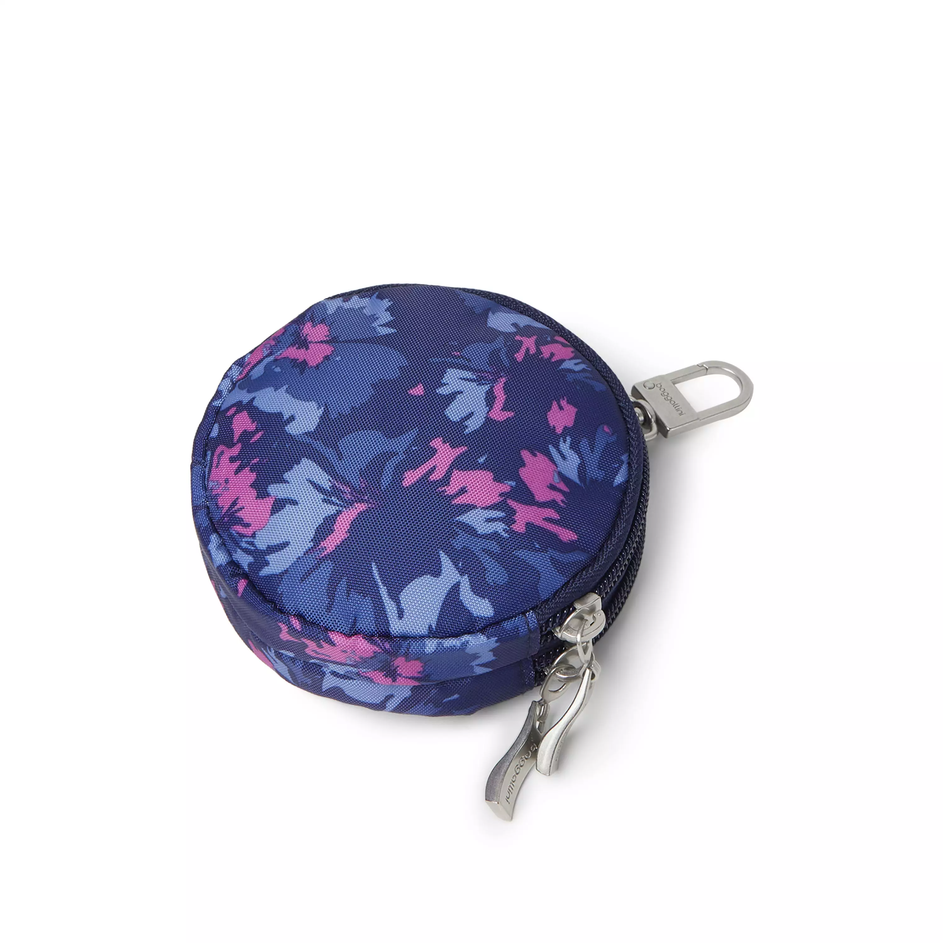 Round Double Zip Pouch