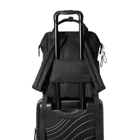 baggallini legacy travel wheeled laptop backpack Tribeca Expandable or the gym Baggallini Nylon Soho Backpack ,Black