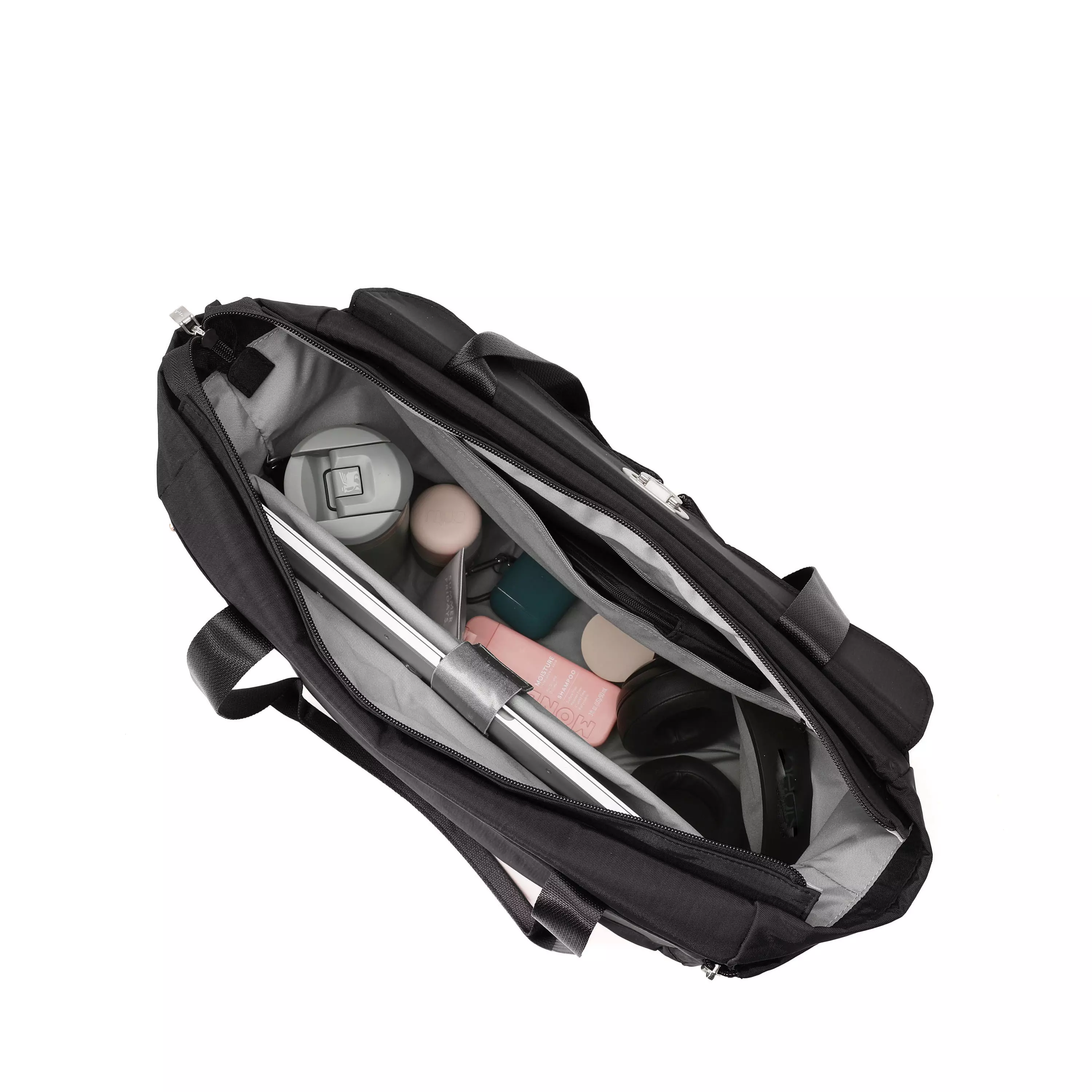 Coastal Flip Lock Tote