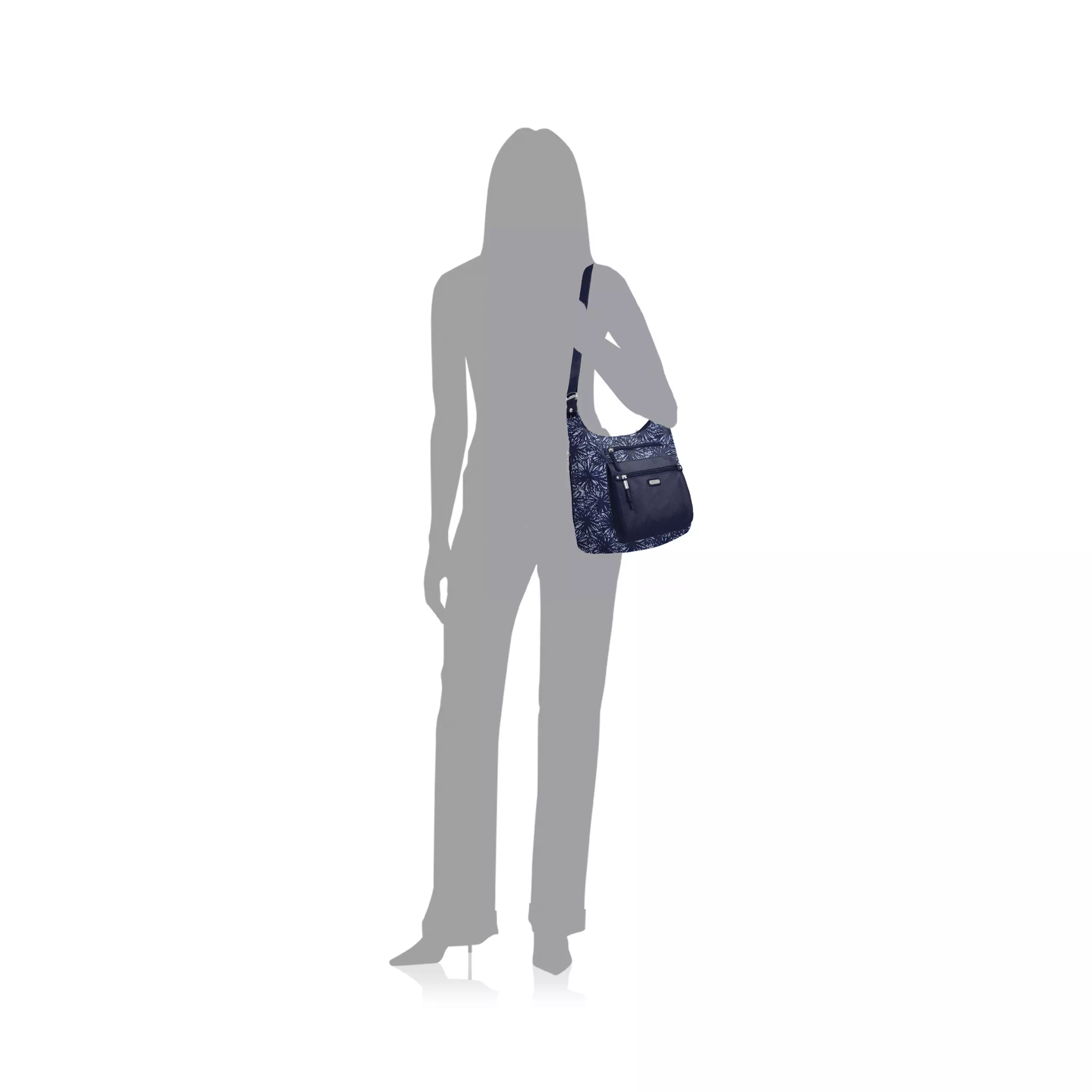 Day Trip Hobo Bag With RFID Phone Wristlet