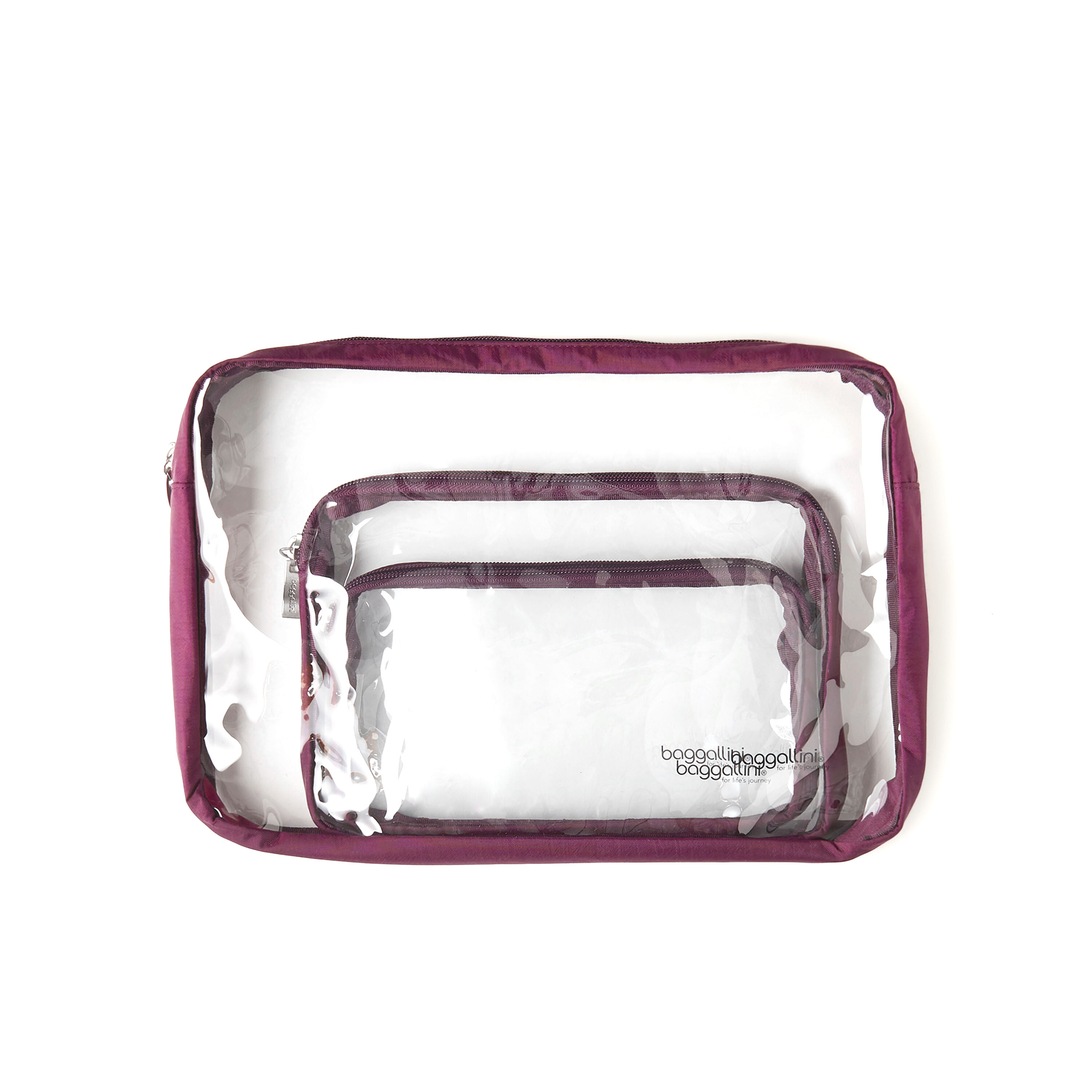 Clear Travel Pouches