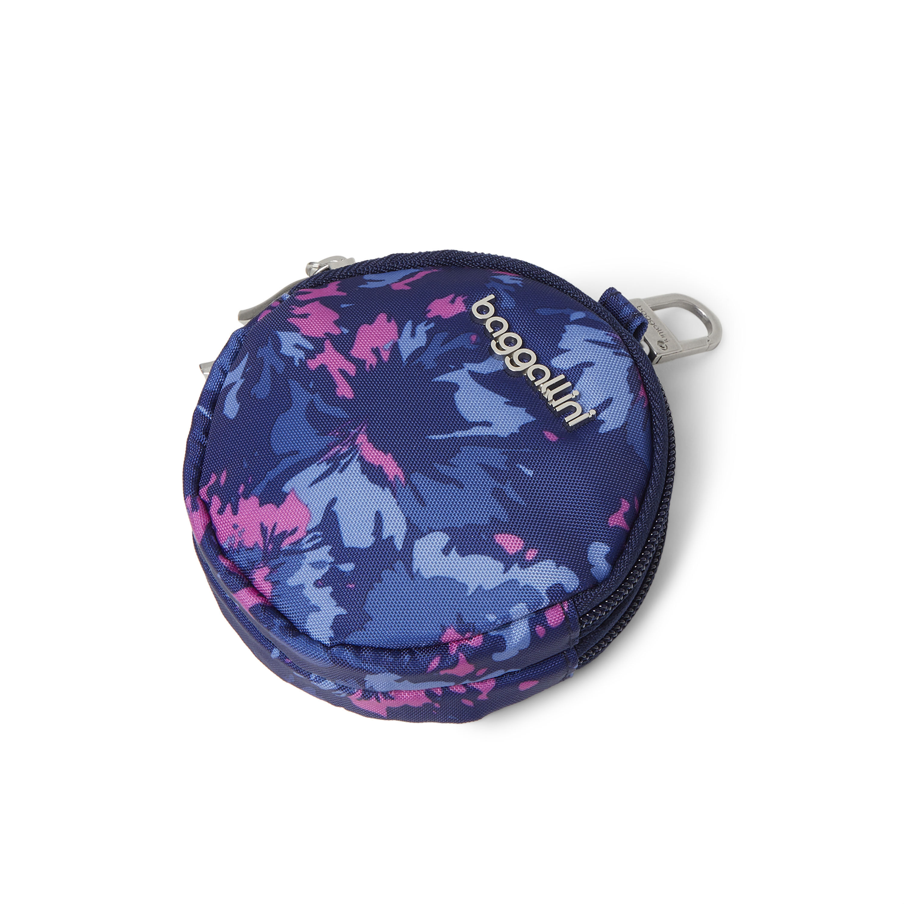 Round Double Zip Pouch