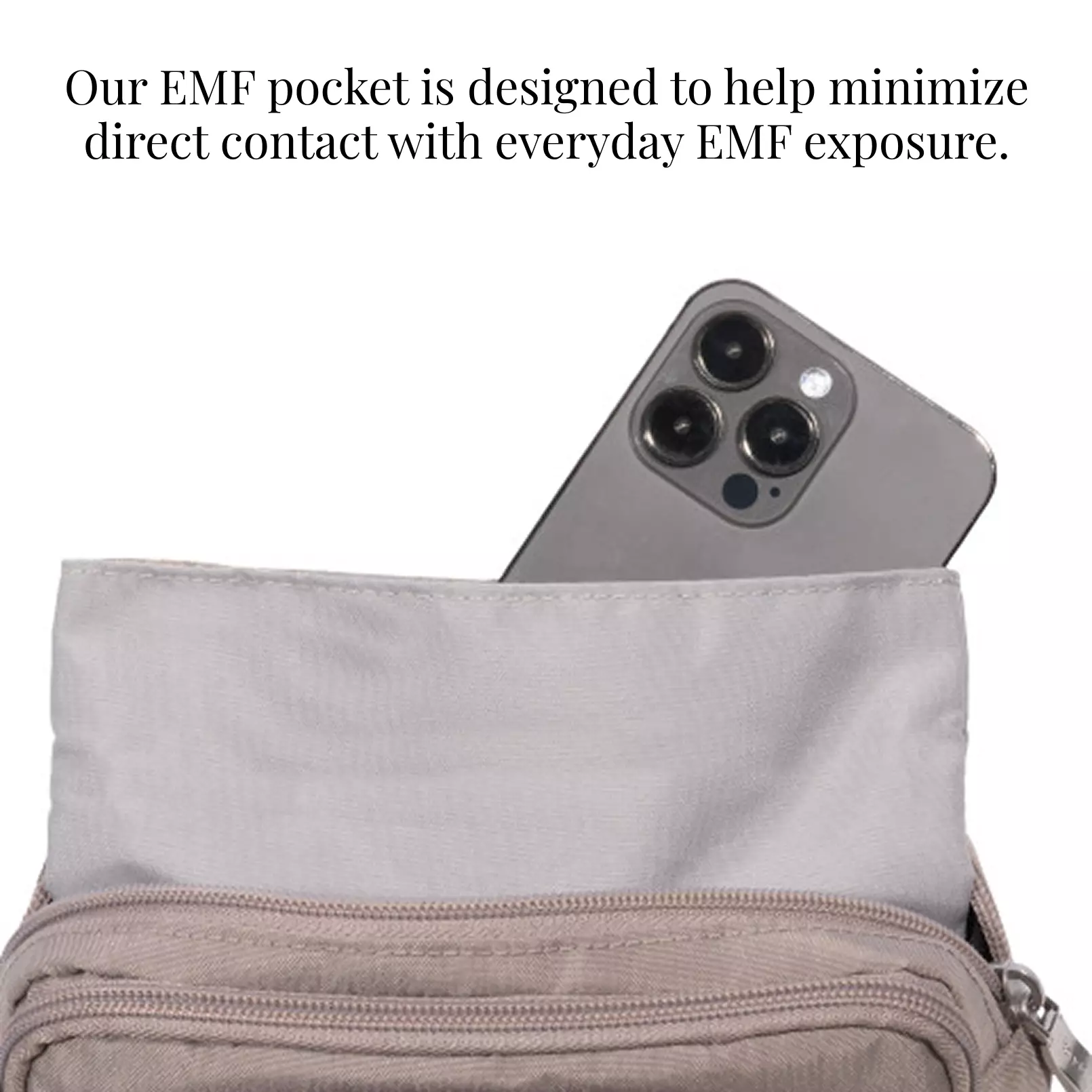 EMF Blocking Pocket - Trifecta Crossbody