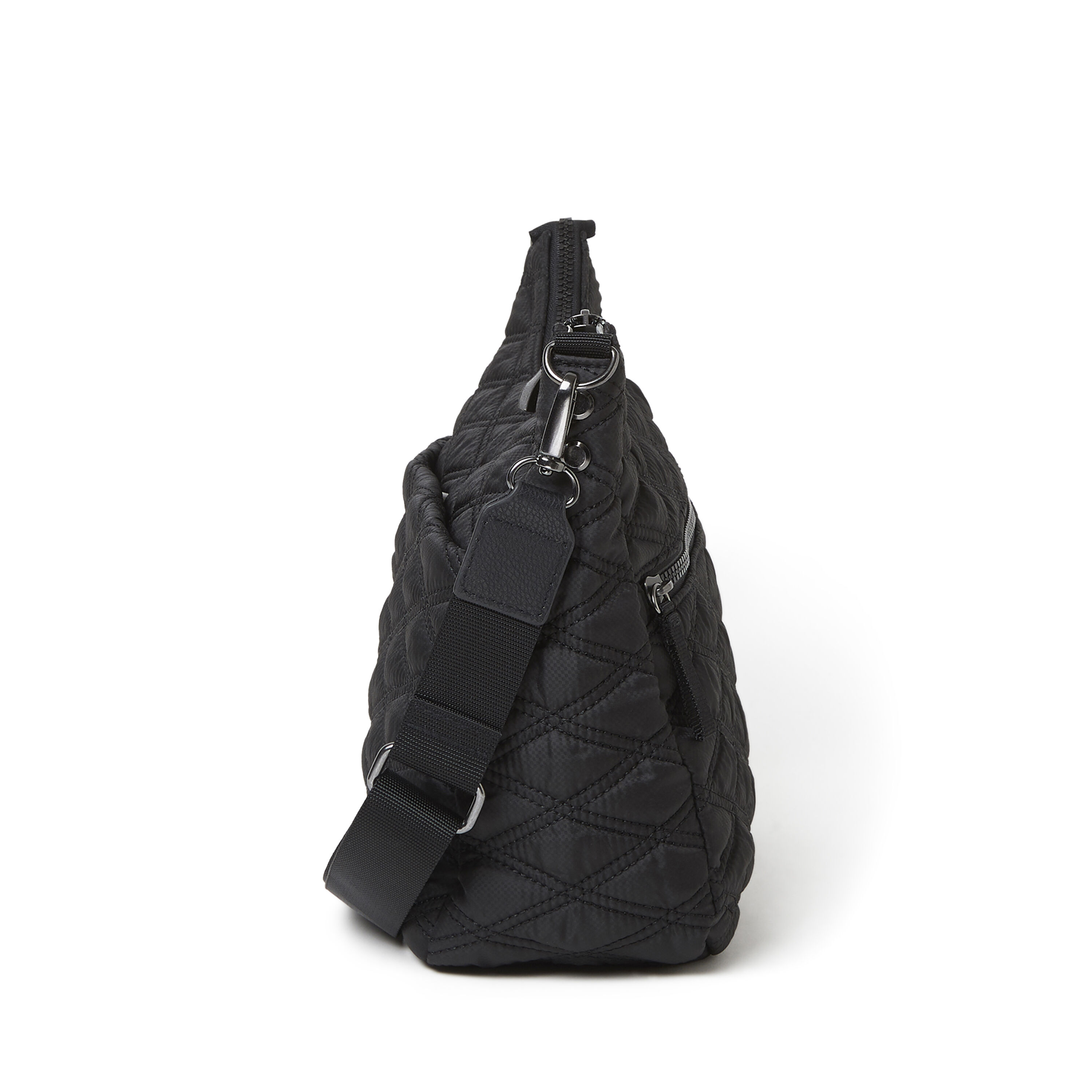 Quilted Convertible Hobo