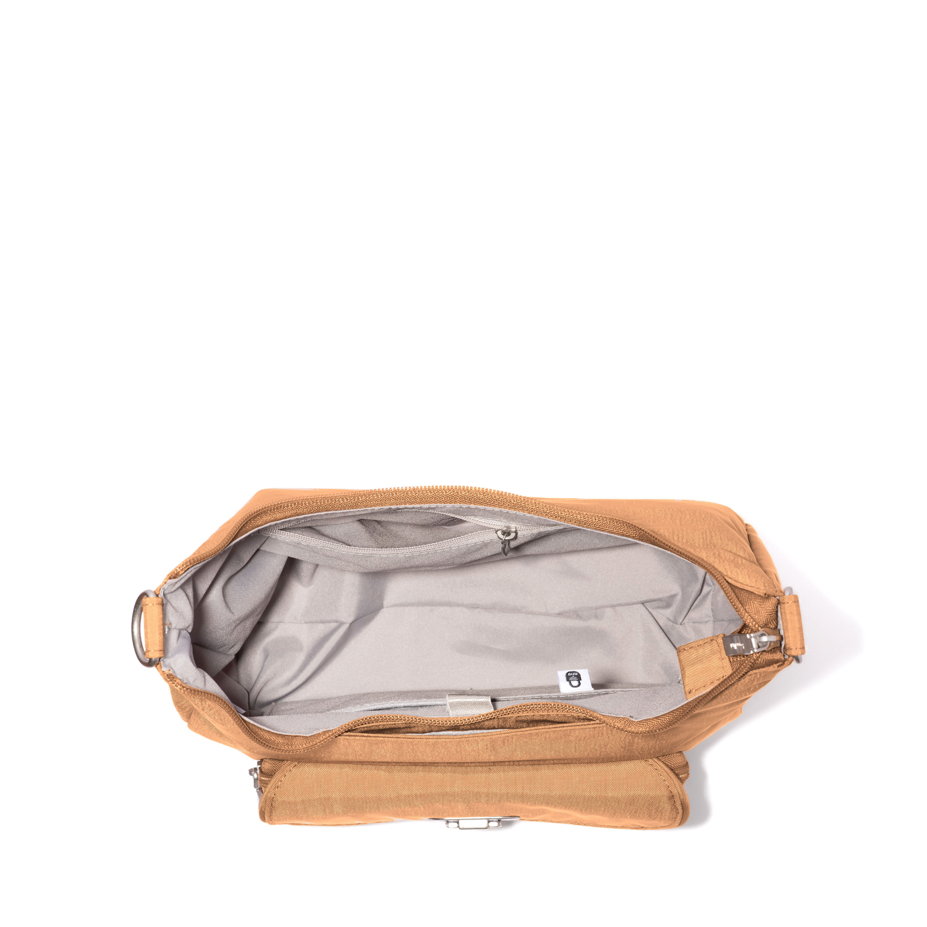 Coastal Flip Lock Half Moon Bag