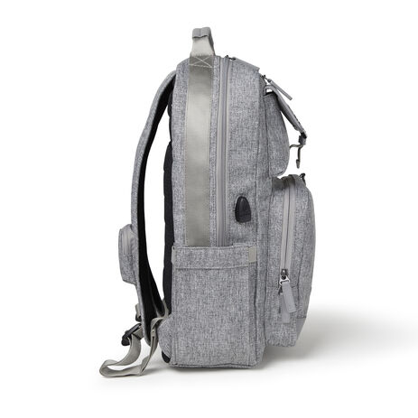 bagerly laptop backpack Drive 14.1" in Stylish Grey| Hedgren Make sure your guy goes back to school Commuter Laptop Backpack