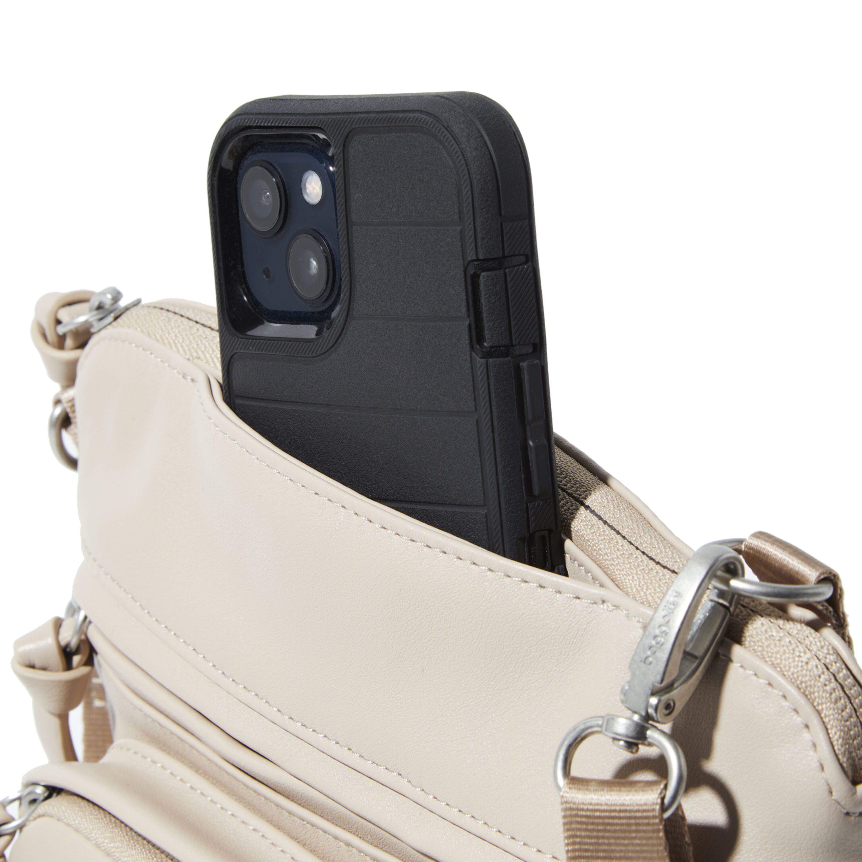 Modern Pocket Crossbody In Vegan Leather