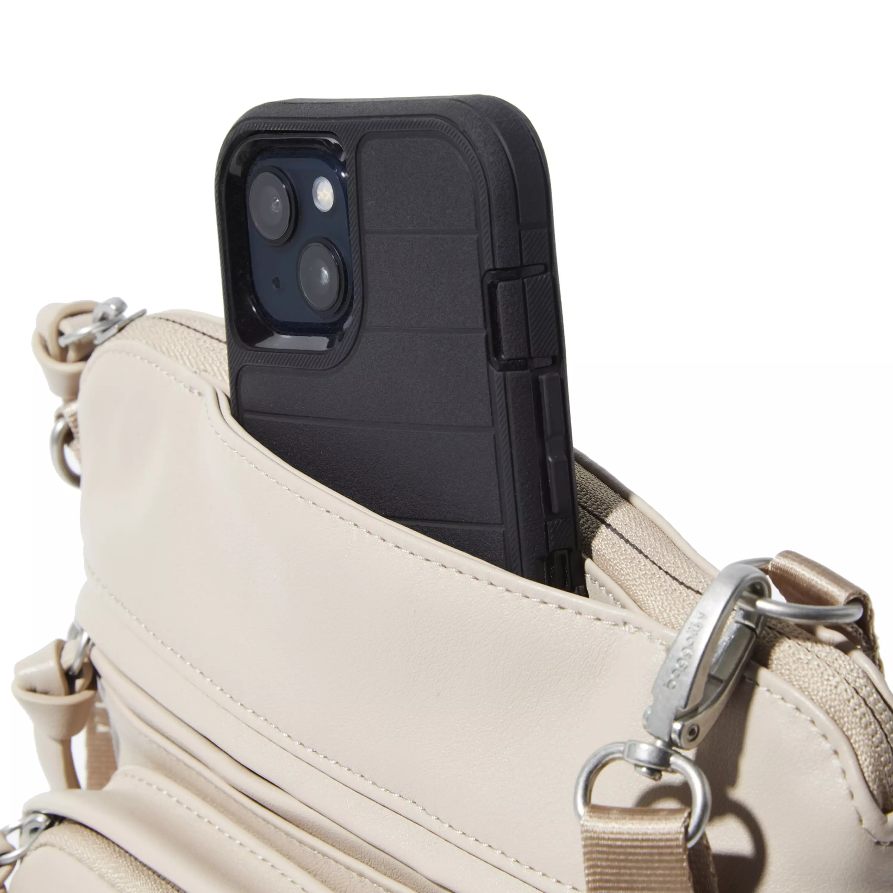 Modern Pocket Crossbody In Vegan Leather