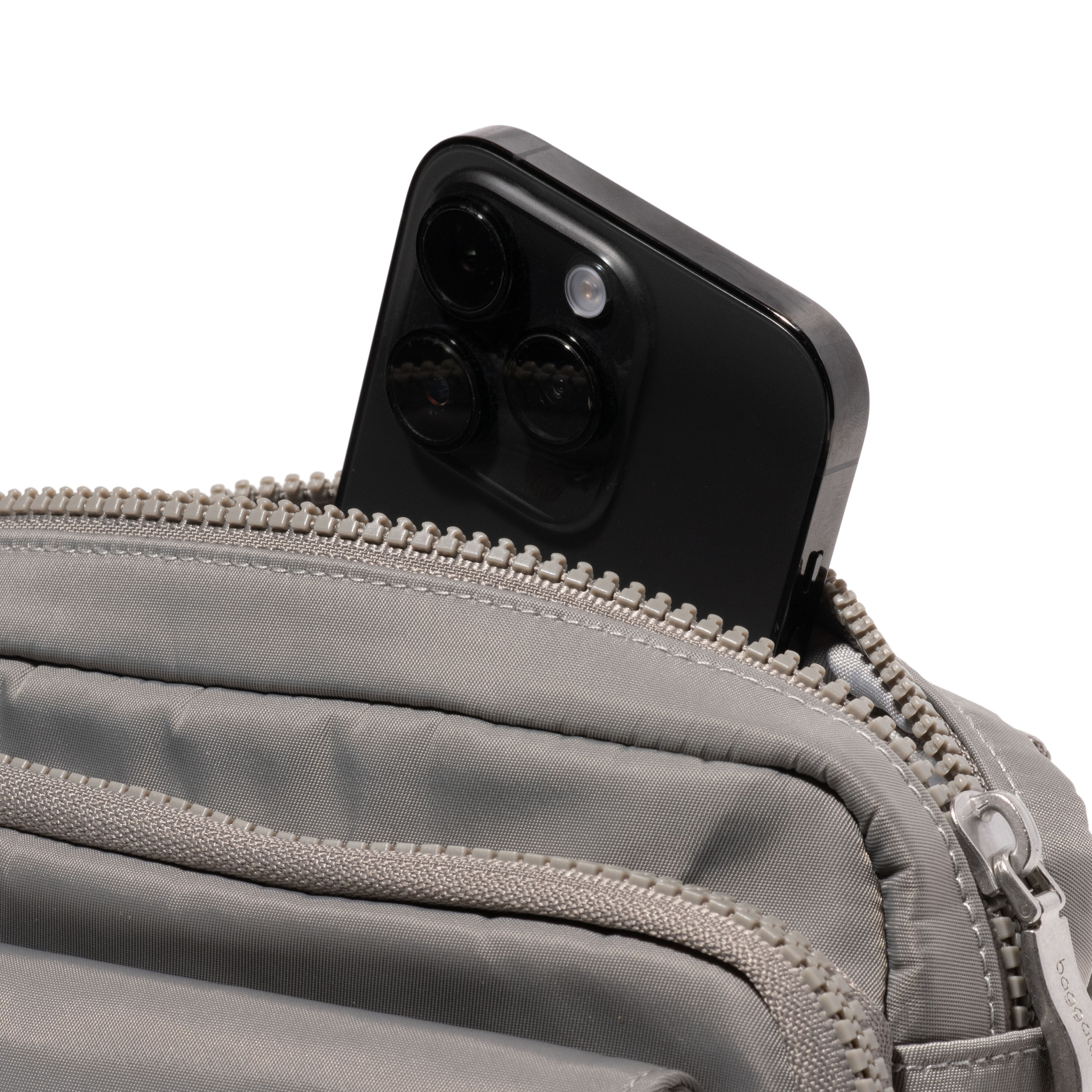 Modern Double Zip Crossbody