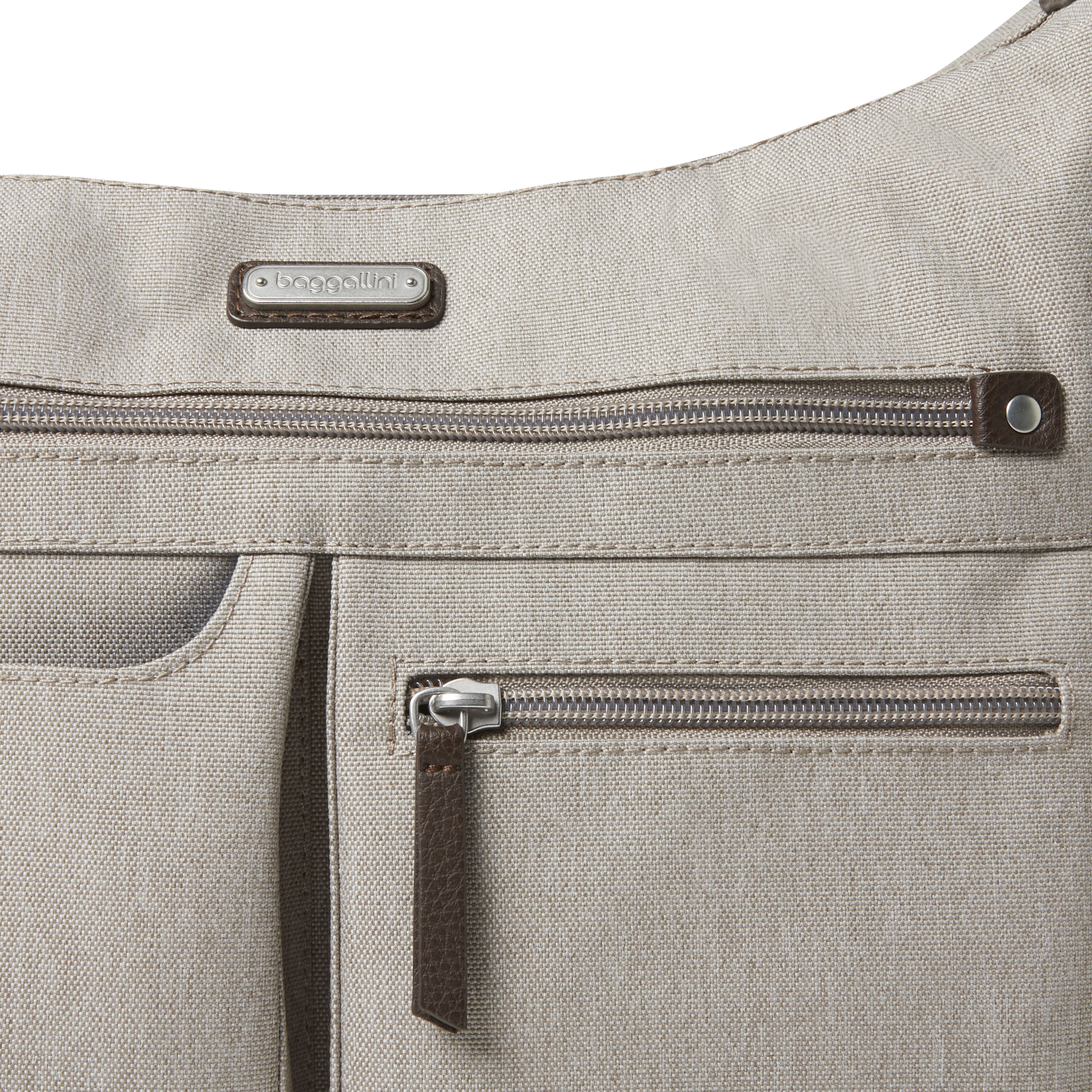 Anywhere Large Hobo Tote With RFID Phone Wristlet