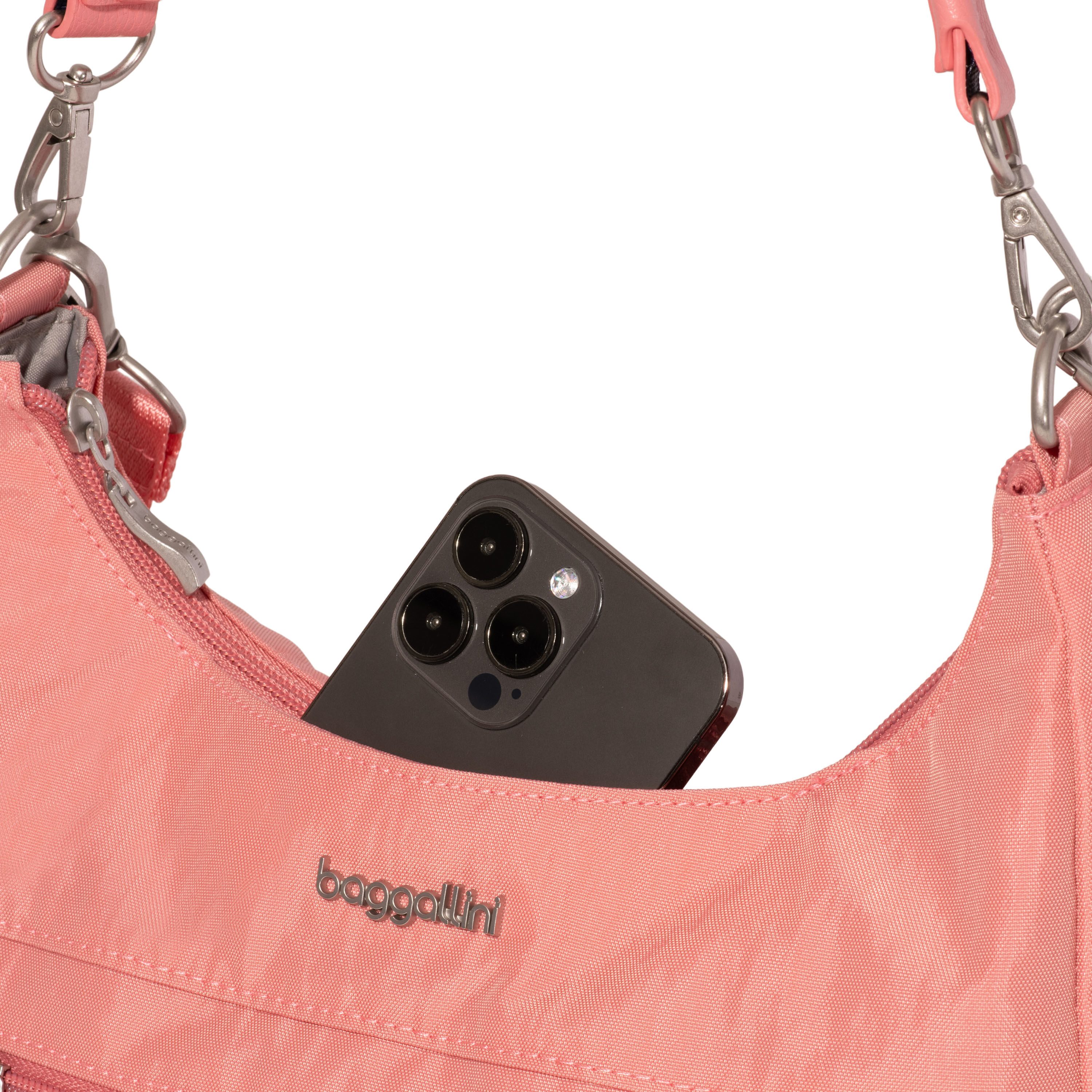 Modern Pocket Half Moon Bag