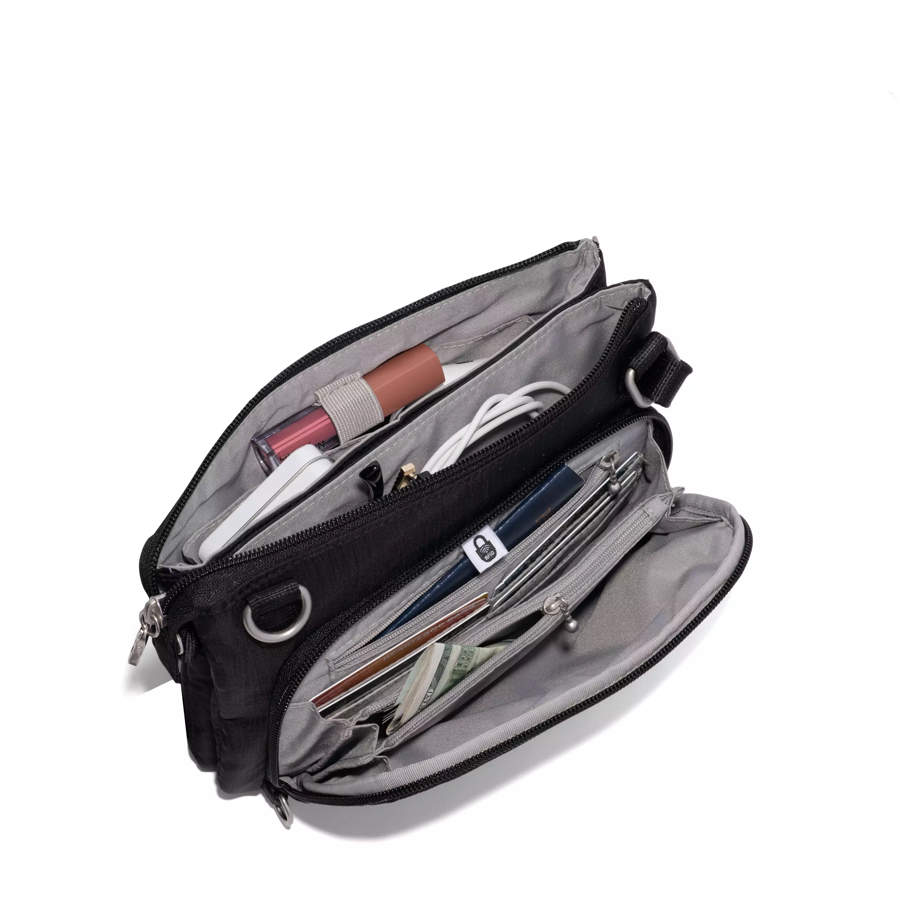 Securtex® Classic Anti-Theft Stash Crossbody