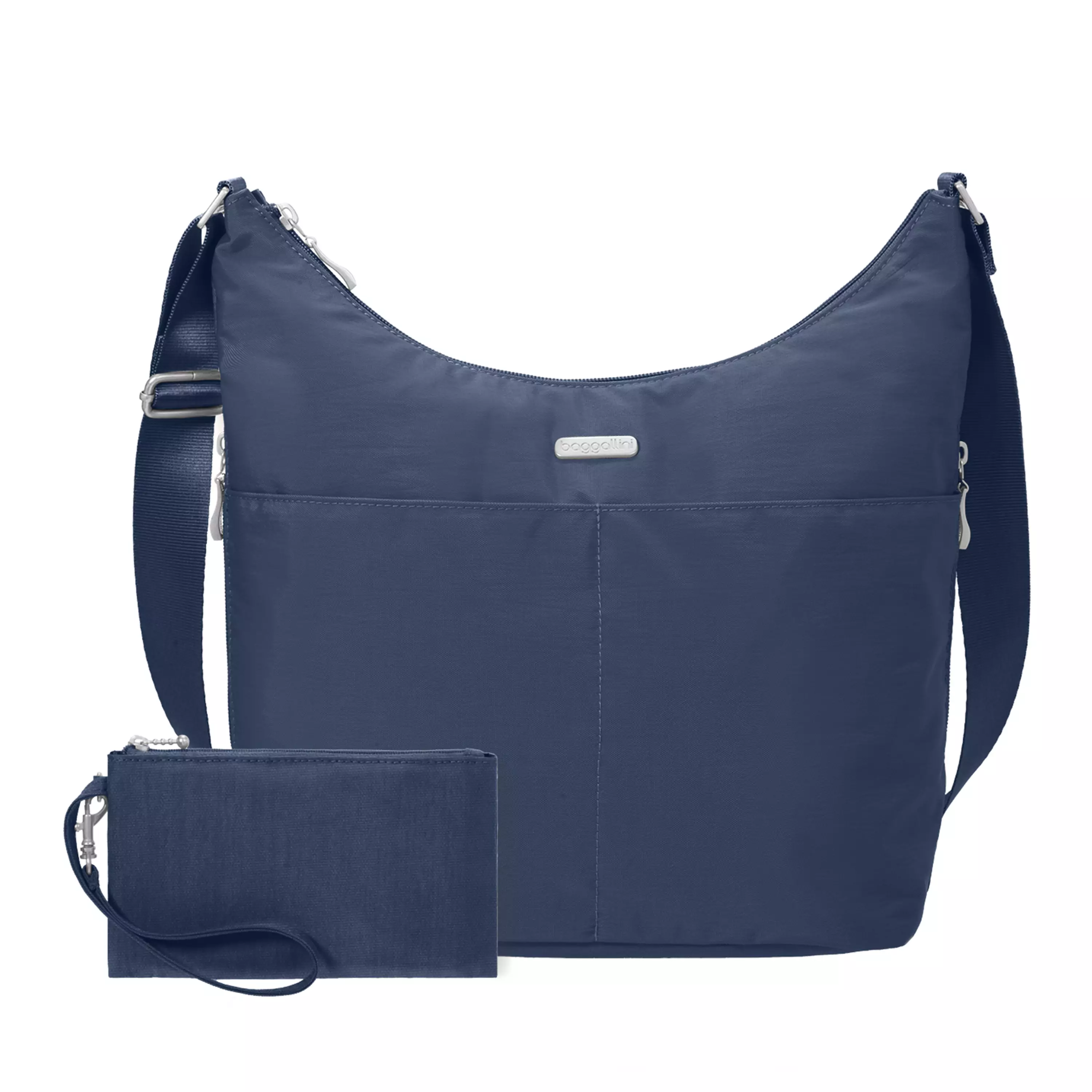 Hobo Crossbody With RFID Wristlet