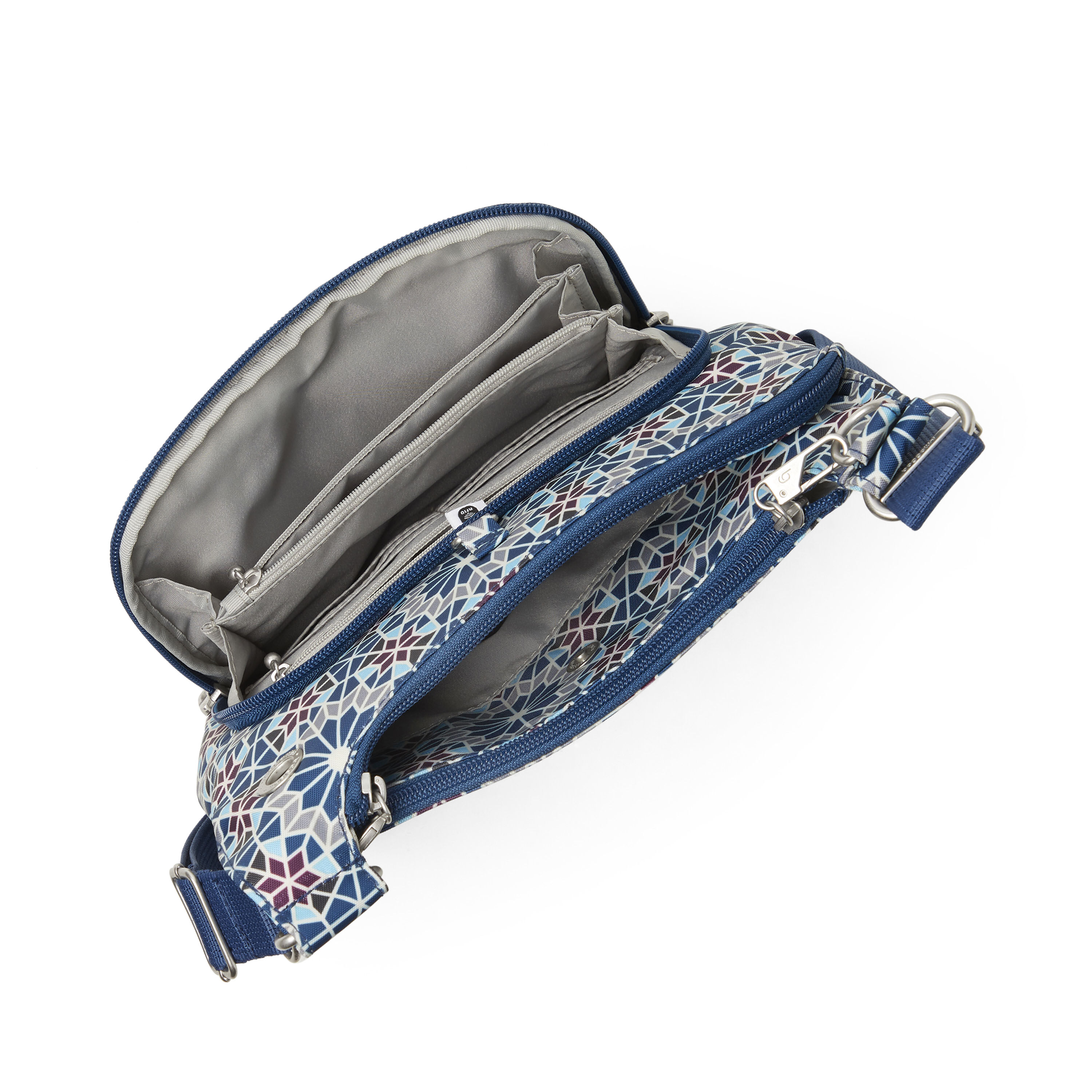 Anti-Theft Charter Crossbody Bag