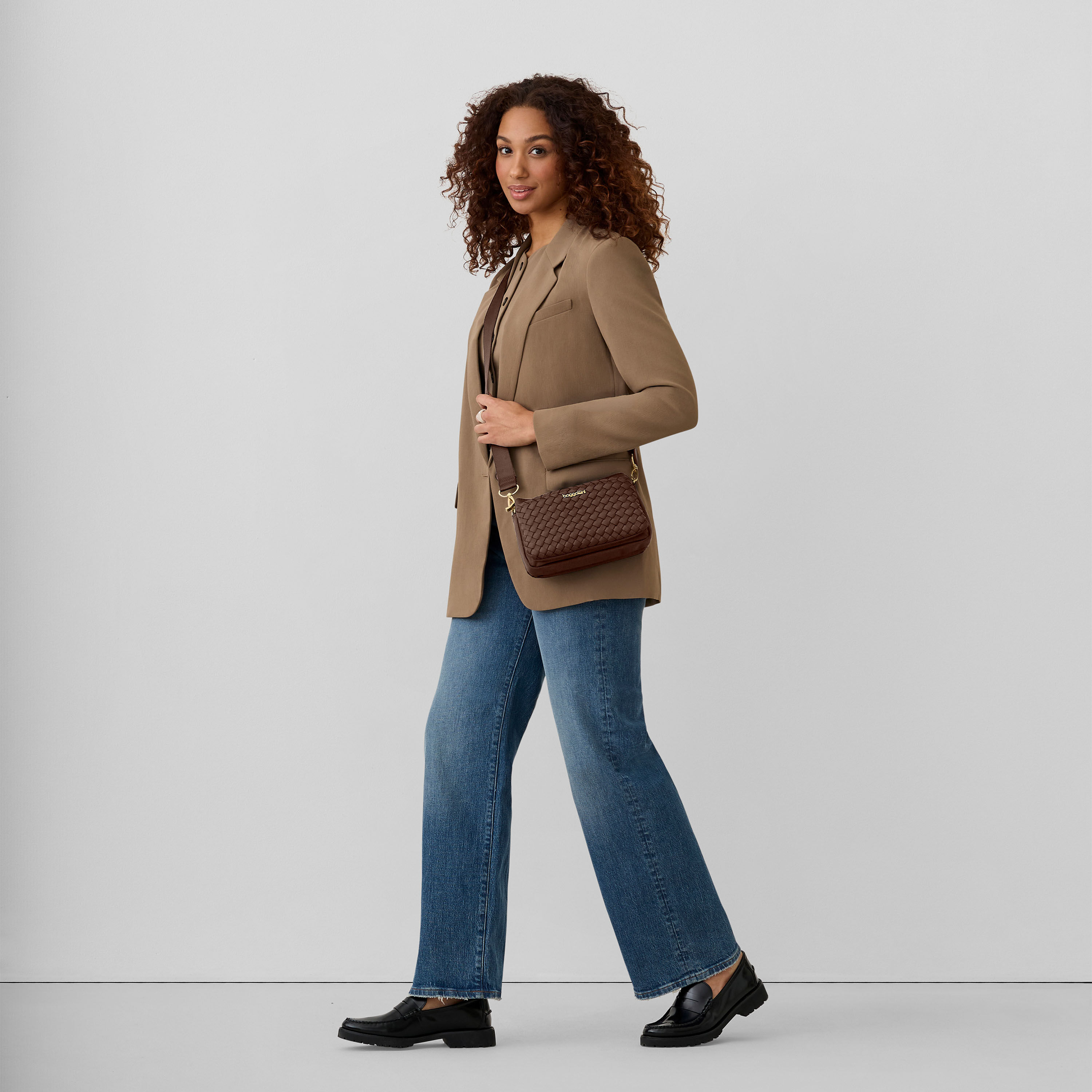Perry  Woven Crossbody