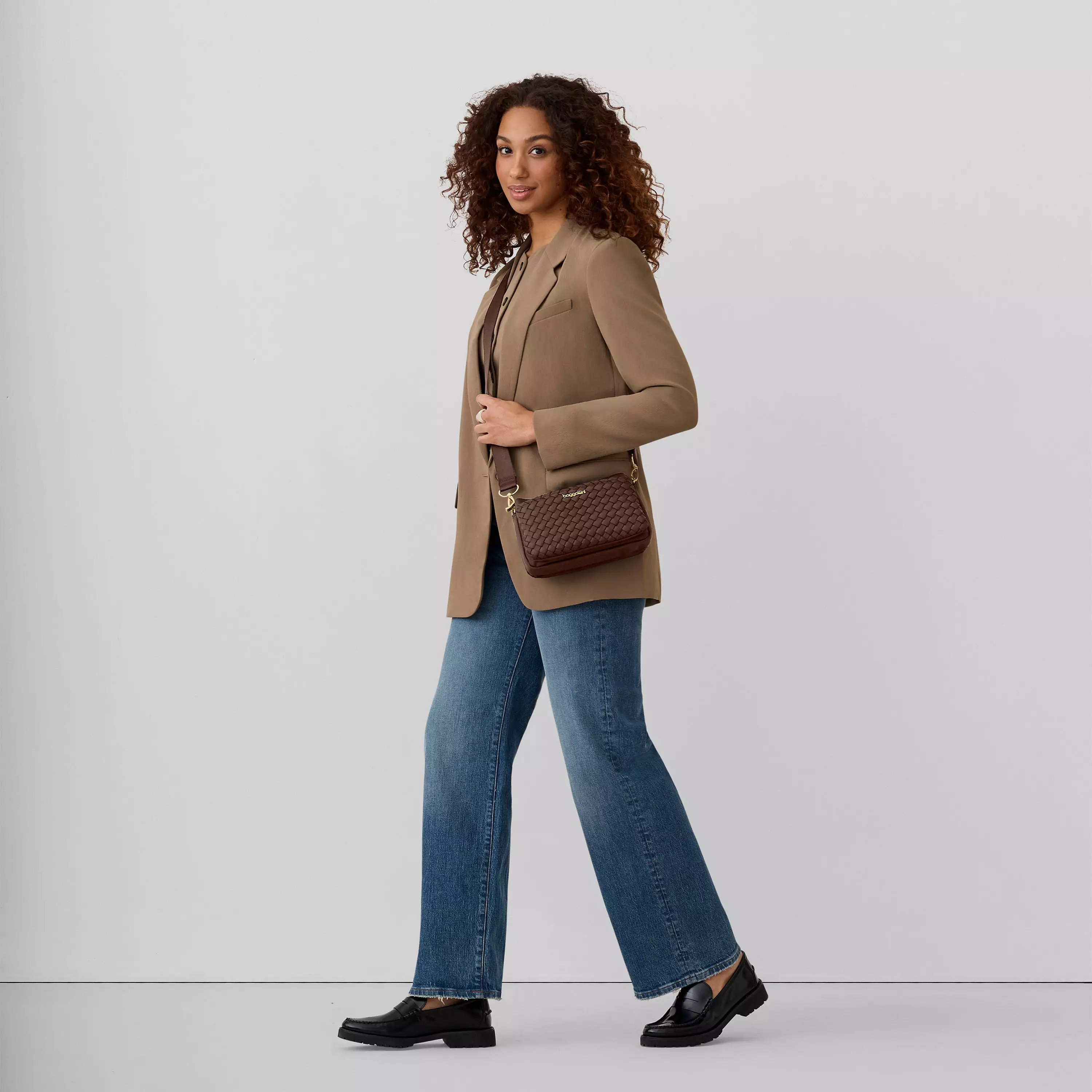 Perry  Woven Crossbody