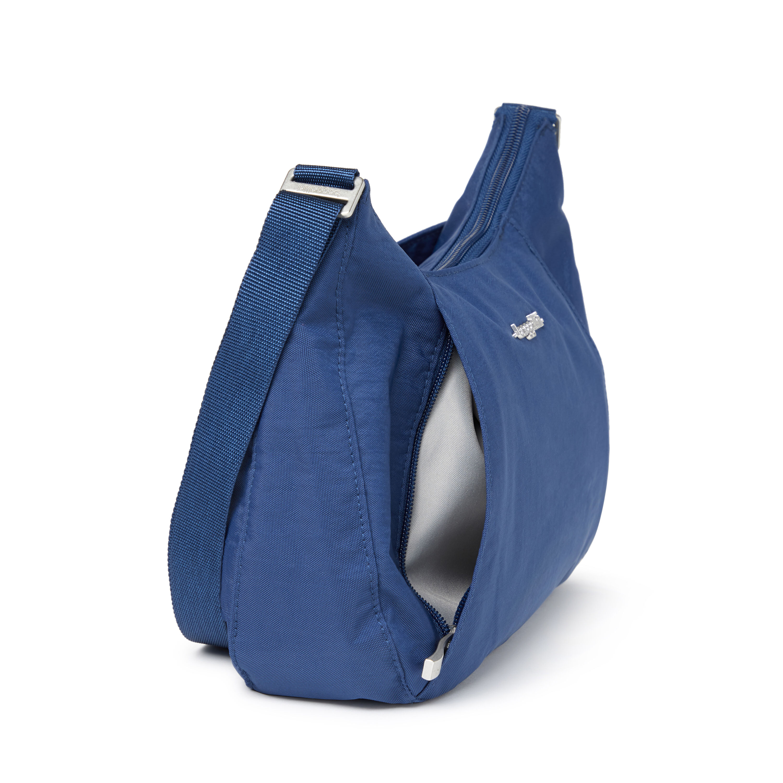 Slim Crossbody Hobo With Rfid