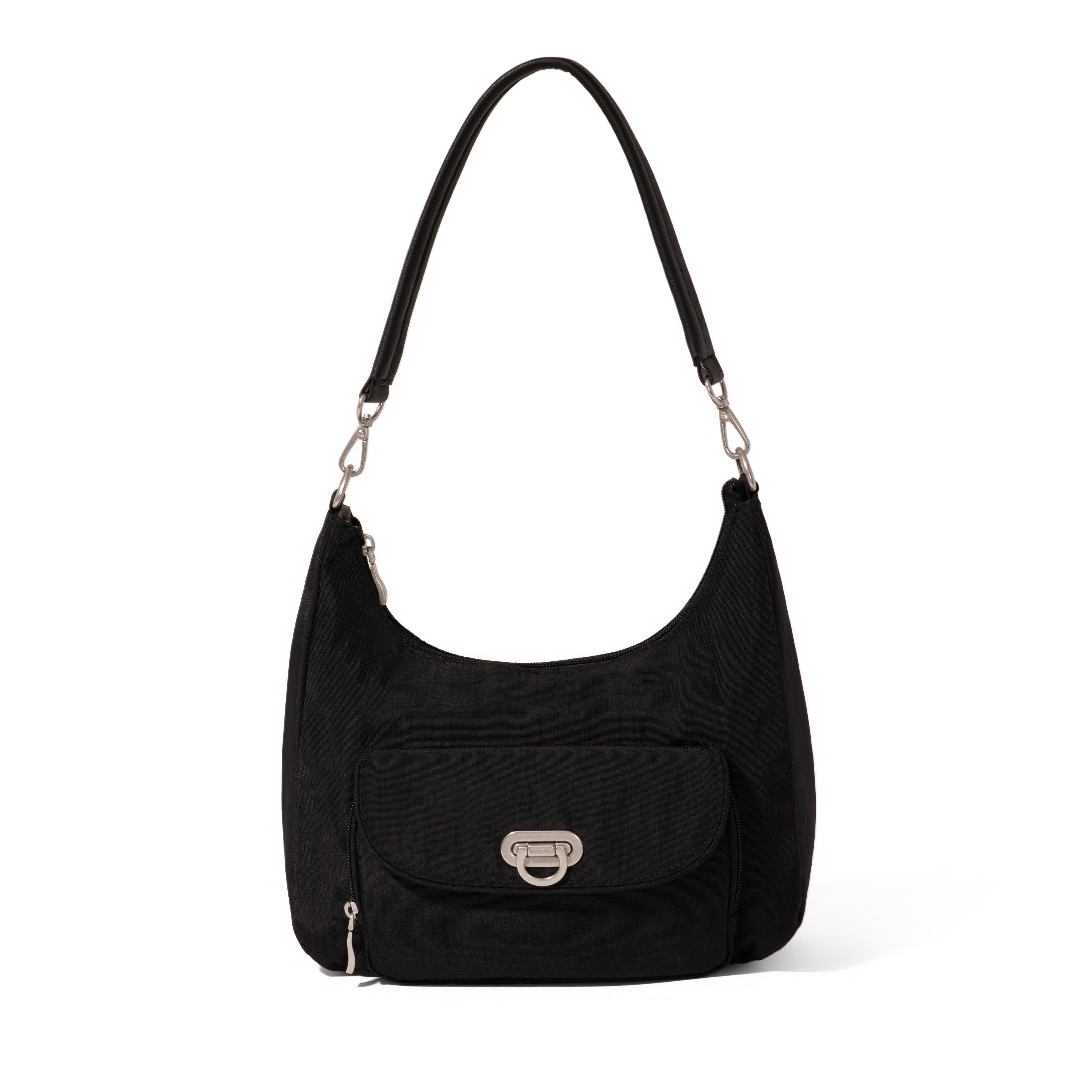 Coastal Flip Lock Half Moon Bag