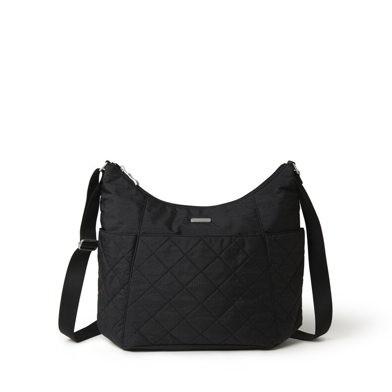 Quilted Hobo Tote Bag