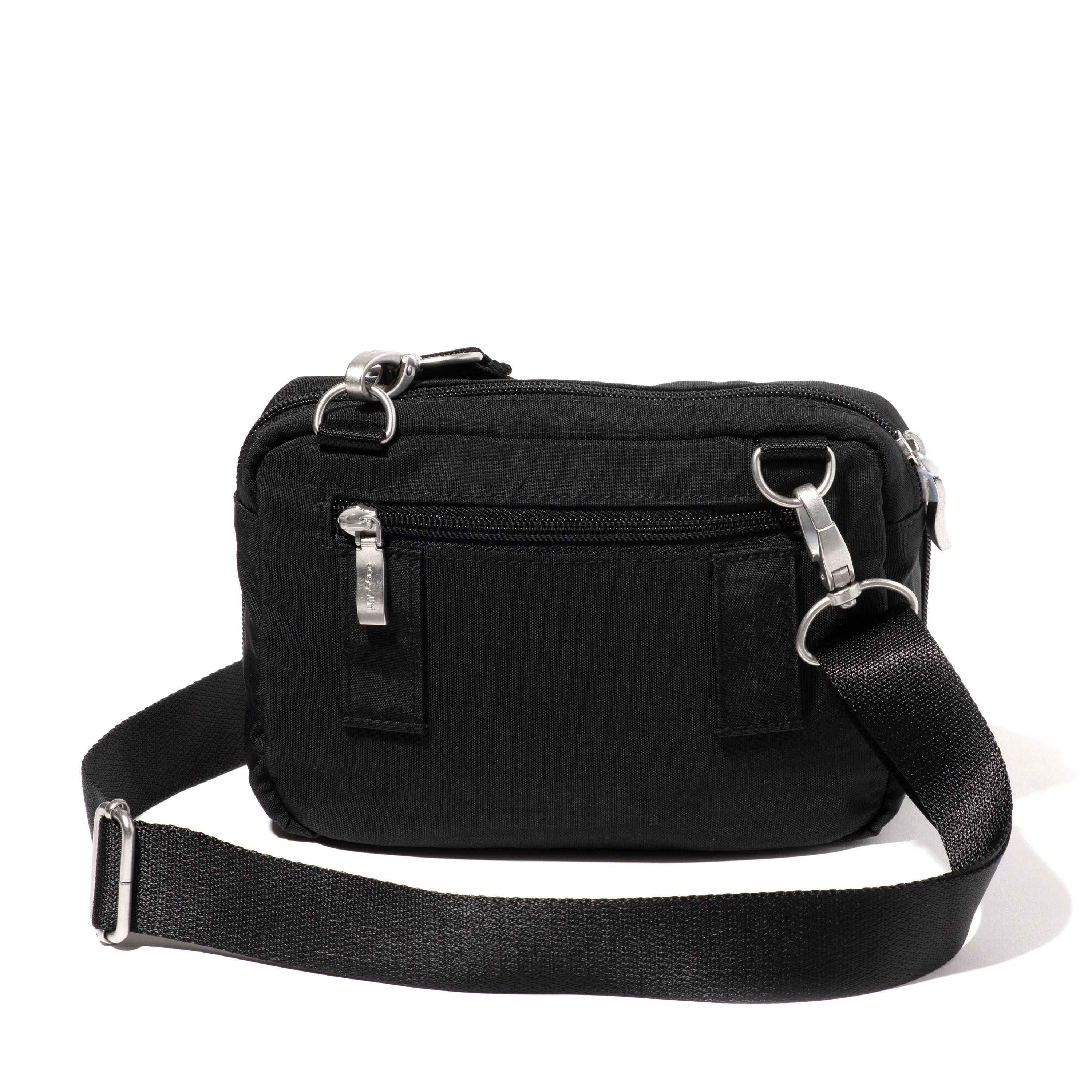 Modern Double Zip Crossbody