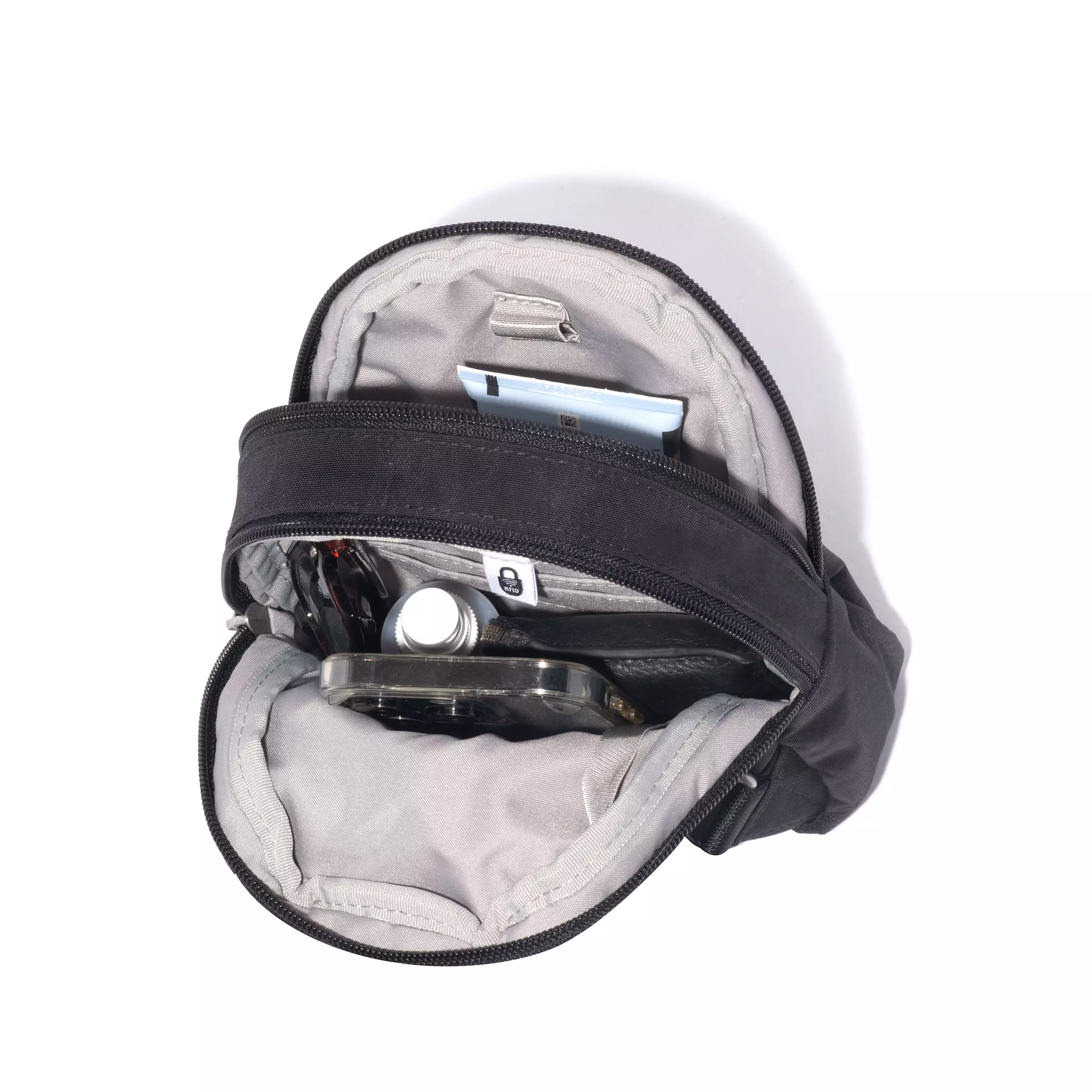 True Classic Double Zip Mini Sling