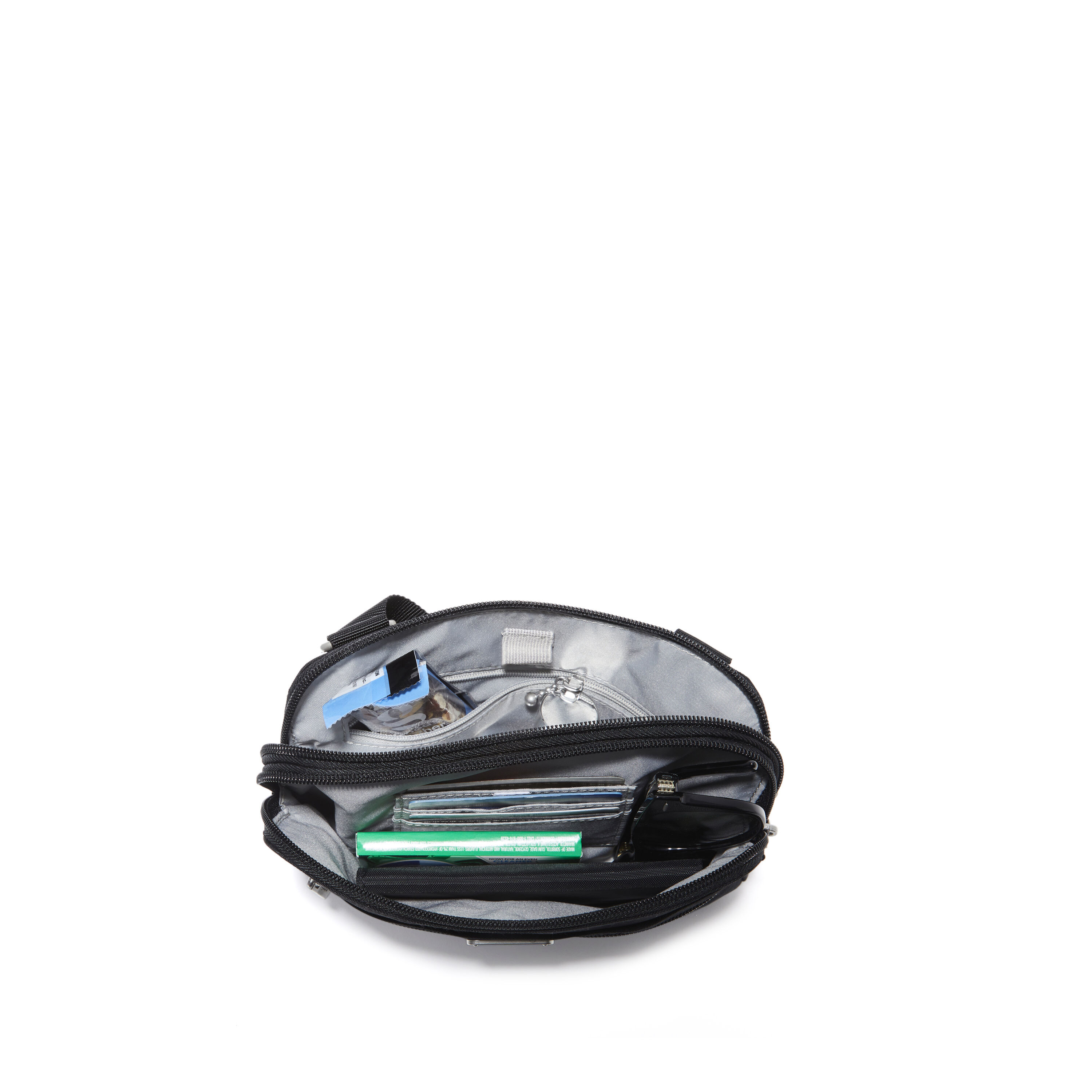 Double Zip Medium Crossbody