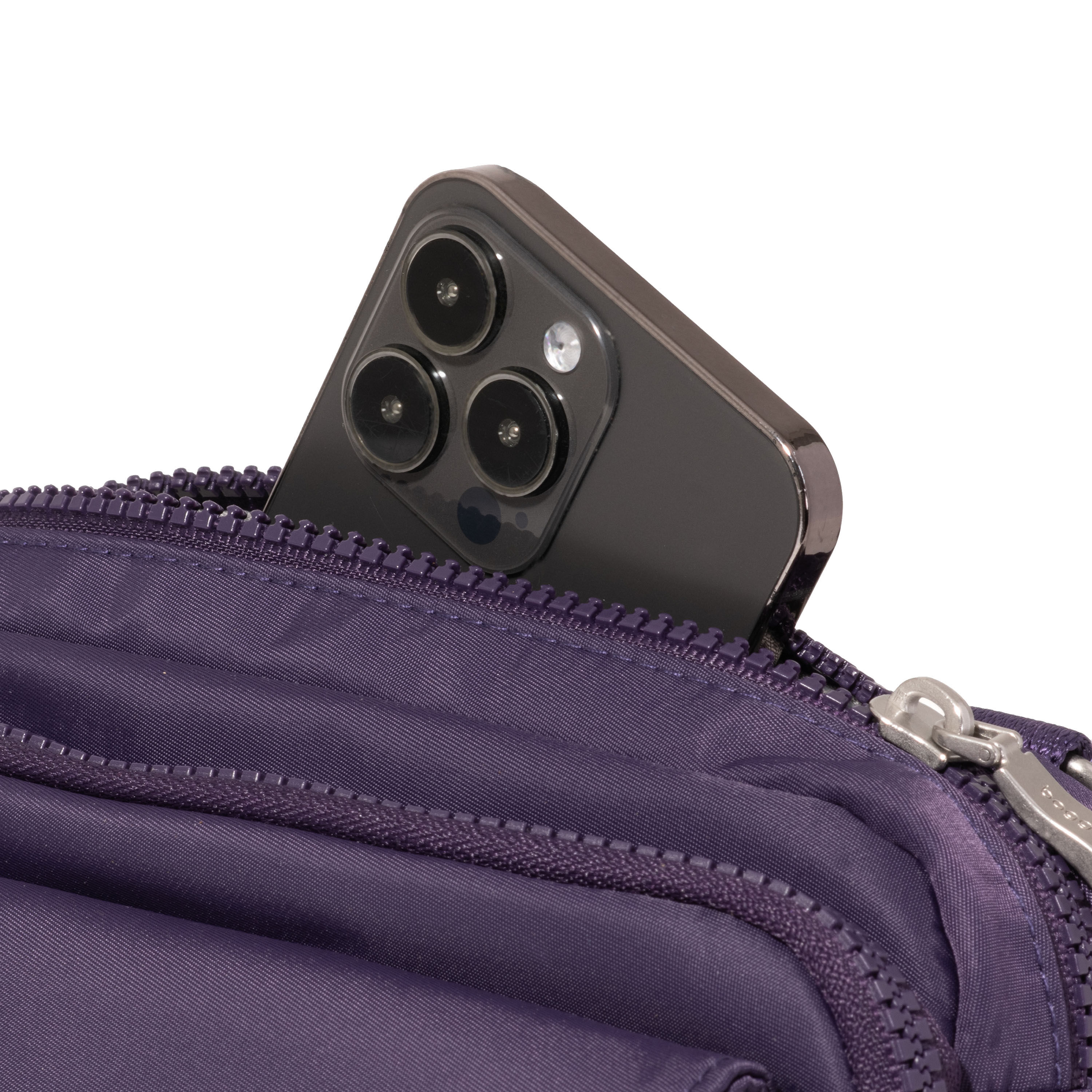 Modern Double Zip Crossbody