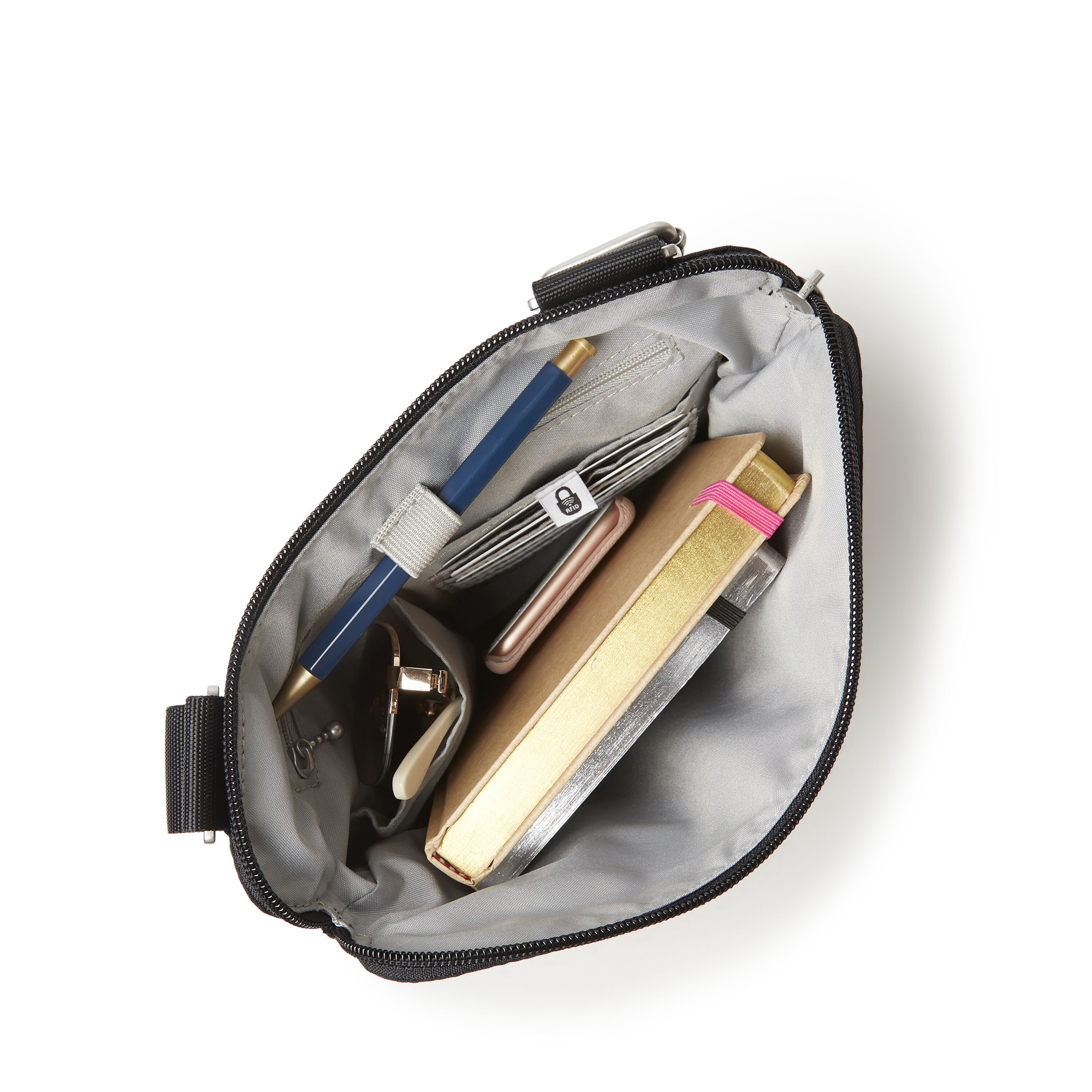 Quilted Horizon Crossbody Bag