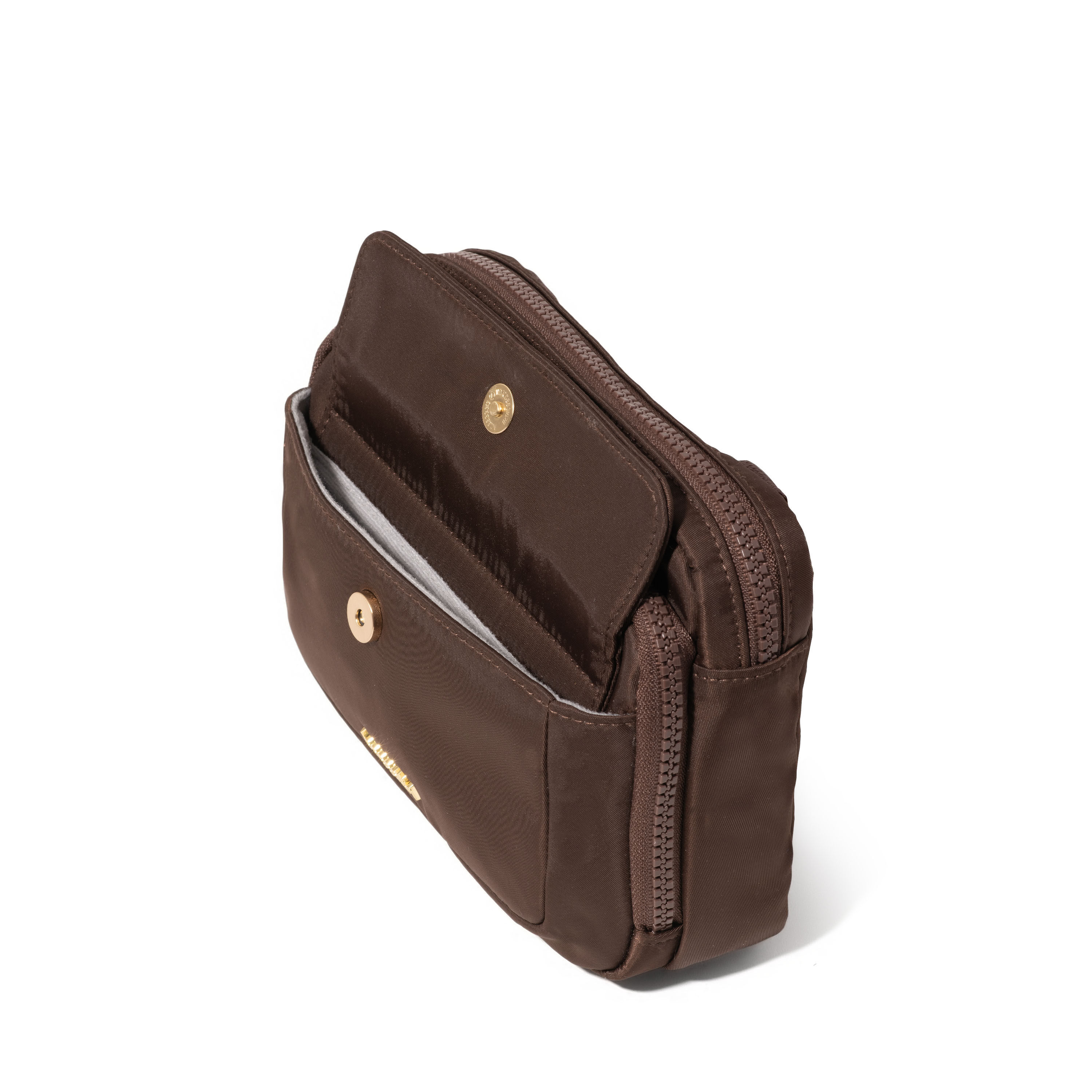 Modern Double Zip Crossbody