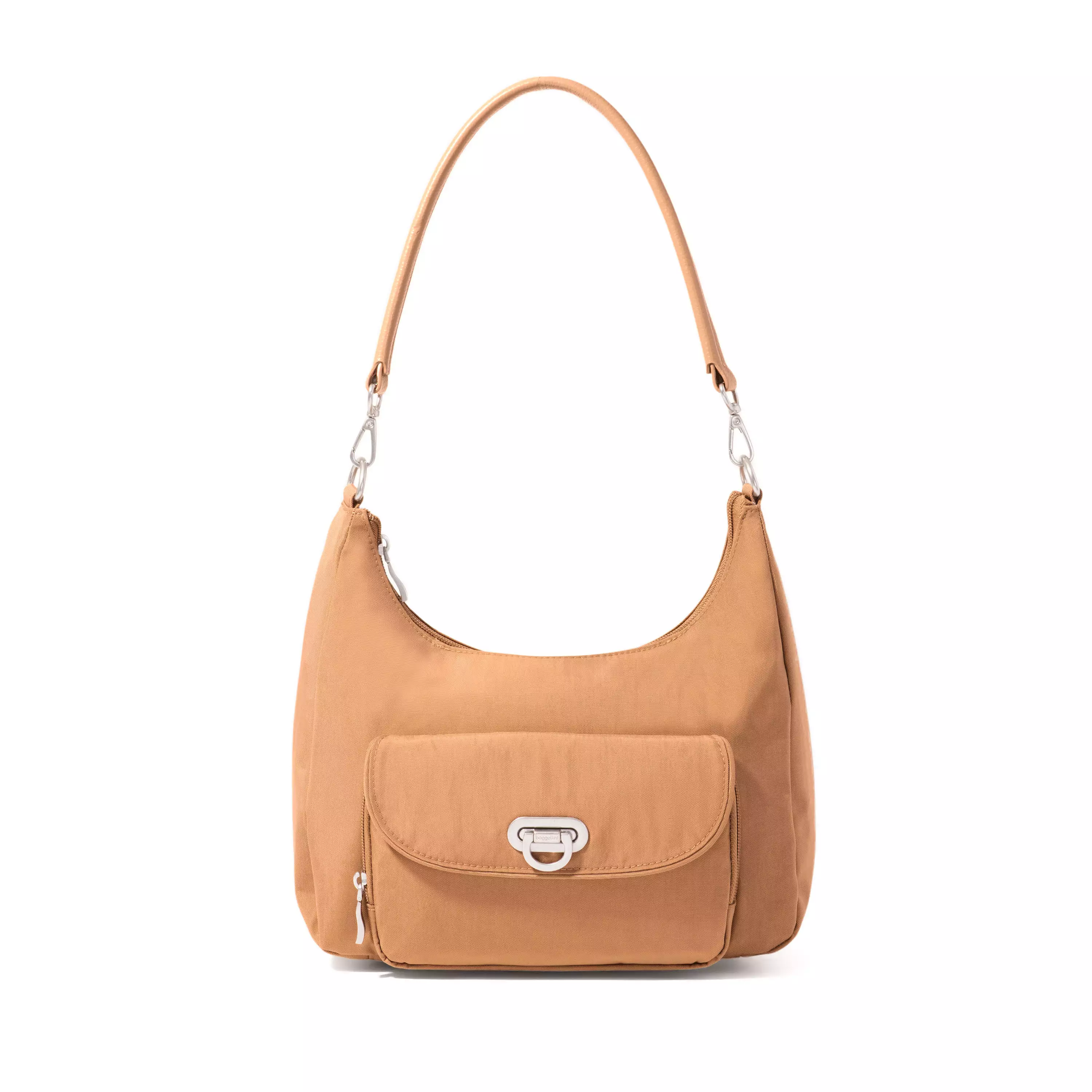 Coastal Flip Lock Half Moon Bag
