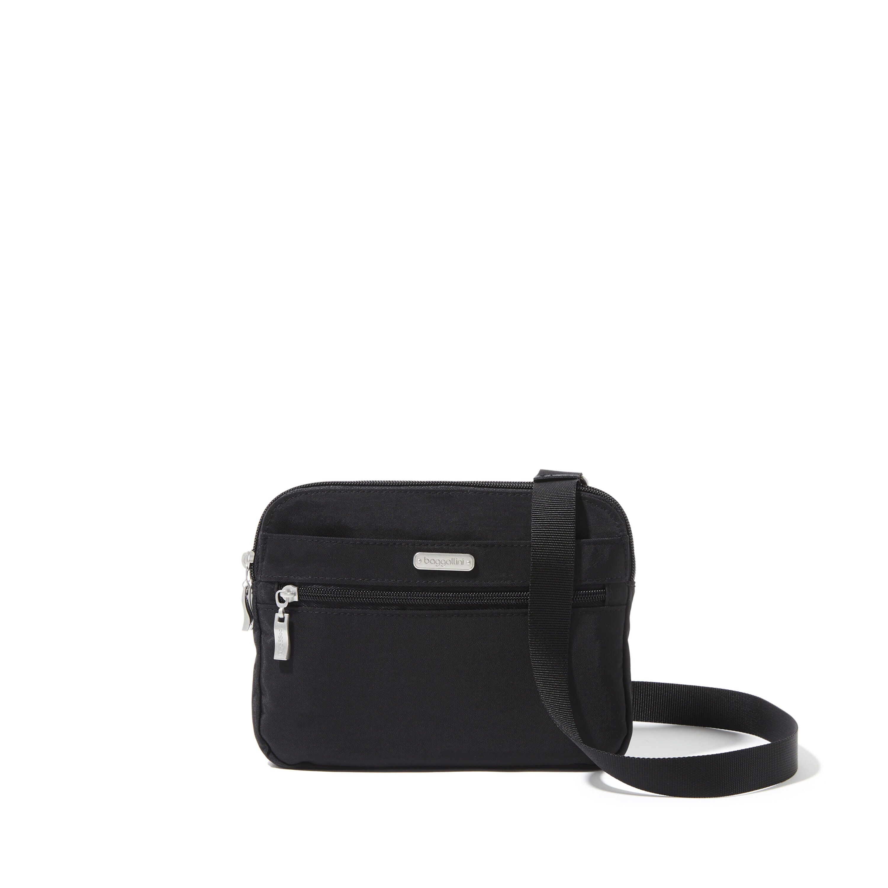 Double Zip Medium Crossbody