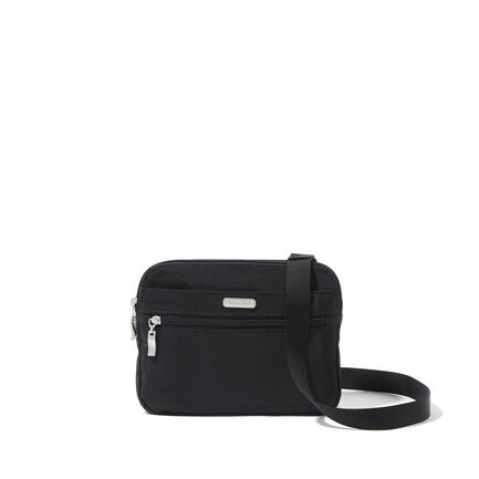 Double Zip Medium Crossbody