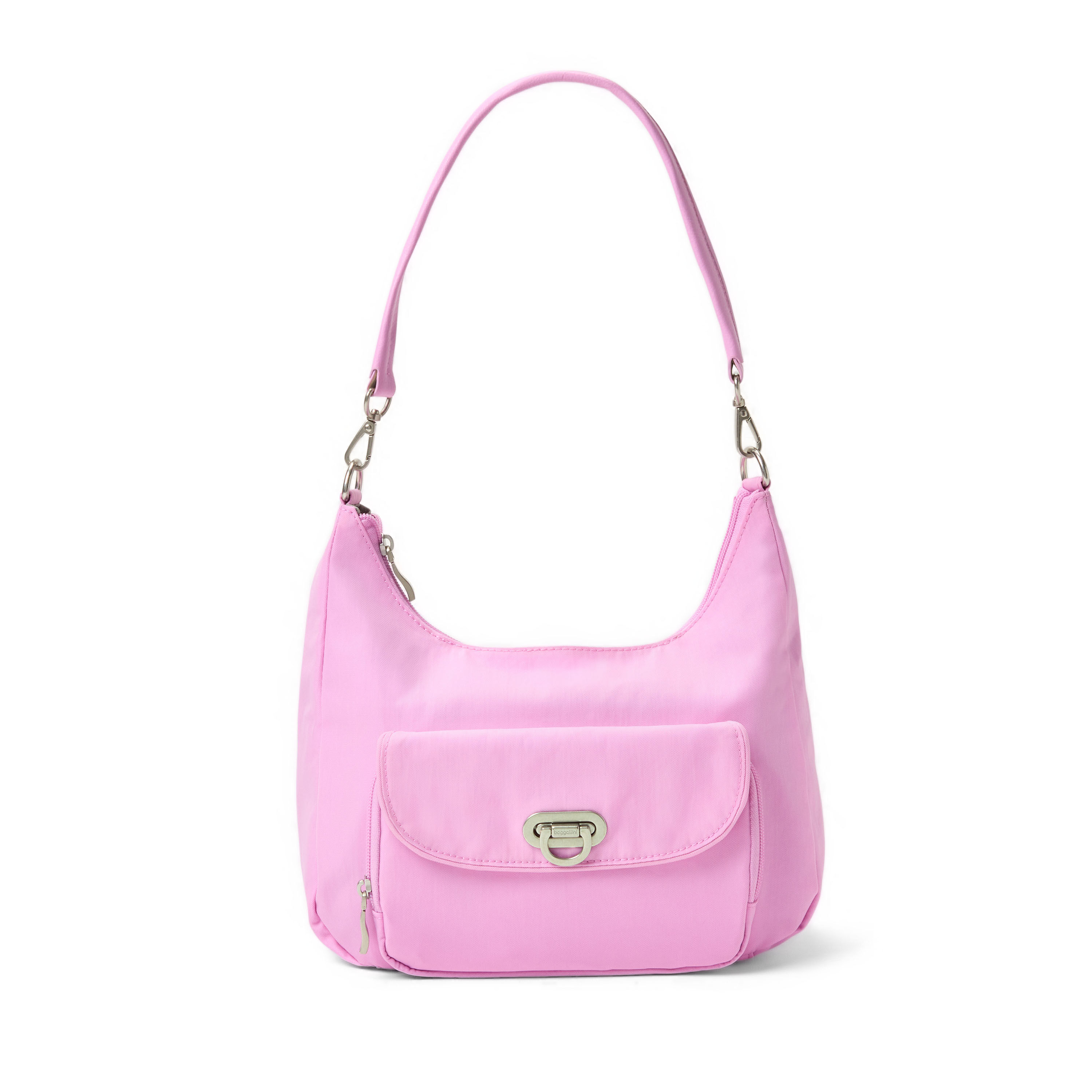 Coastal Flip Lock Half Moon Bag