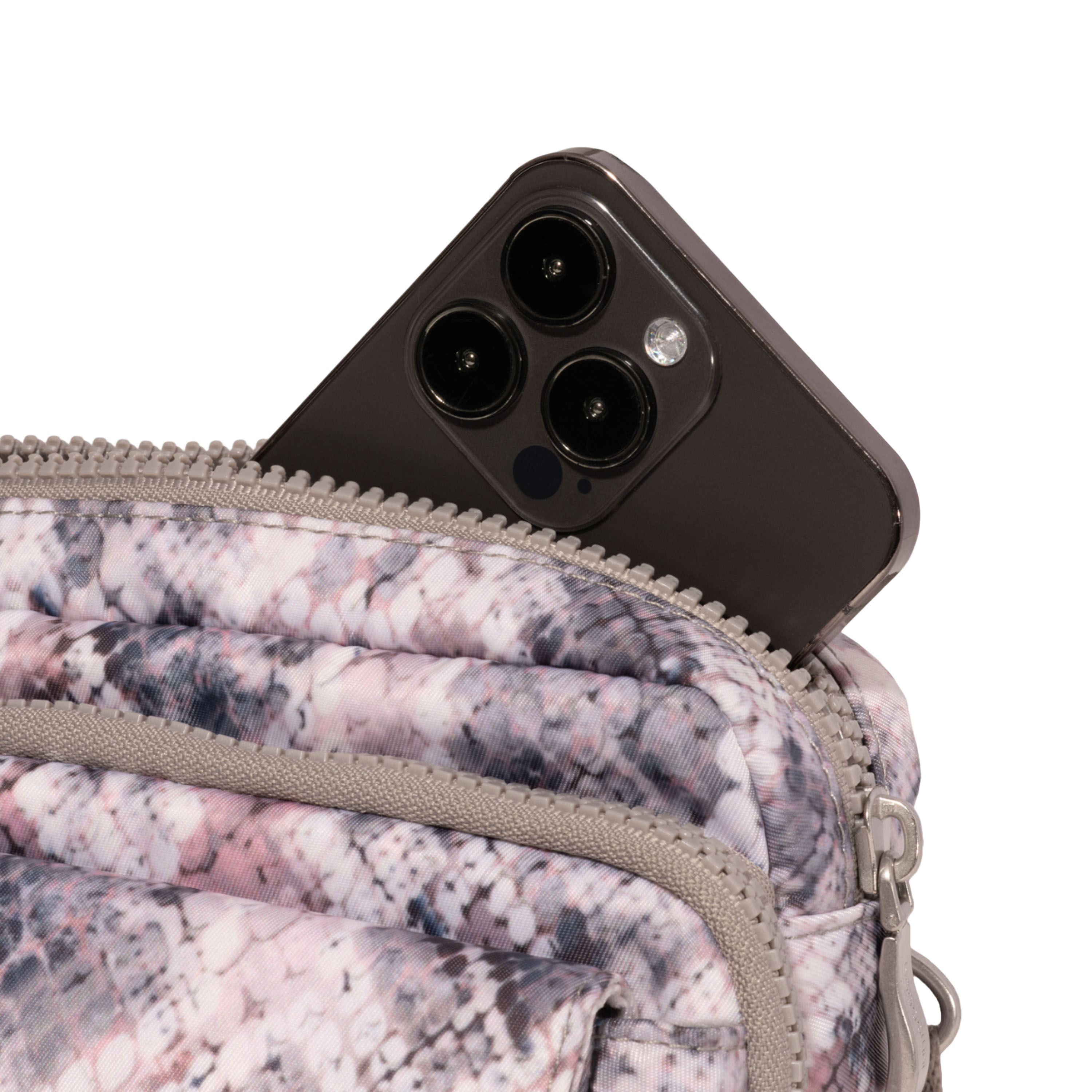 Modern Double Zip Crossbody