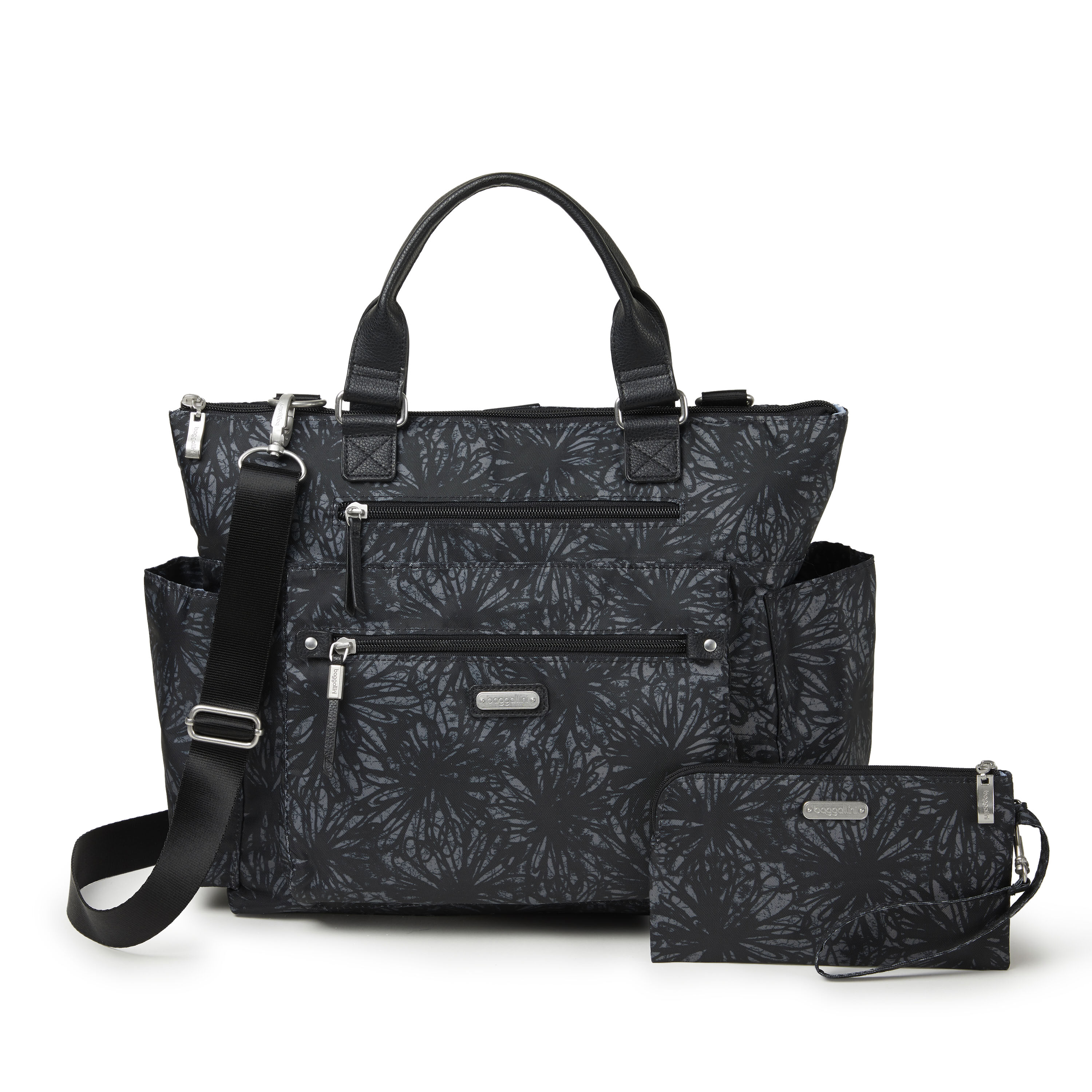 3-In-1 Convertible Backpack With RFID Phone Wristlet