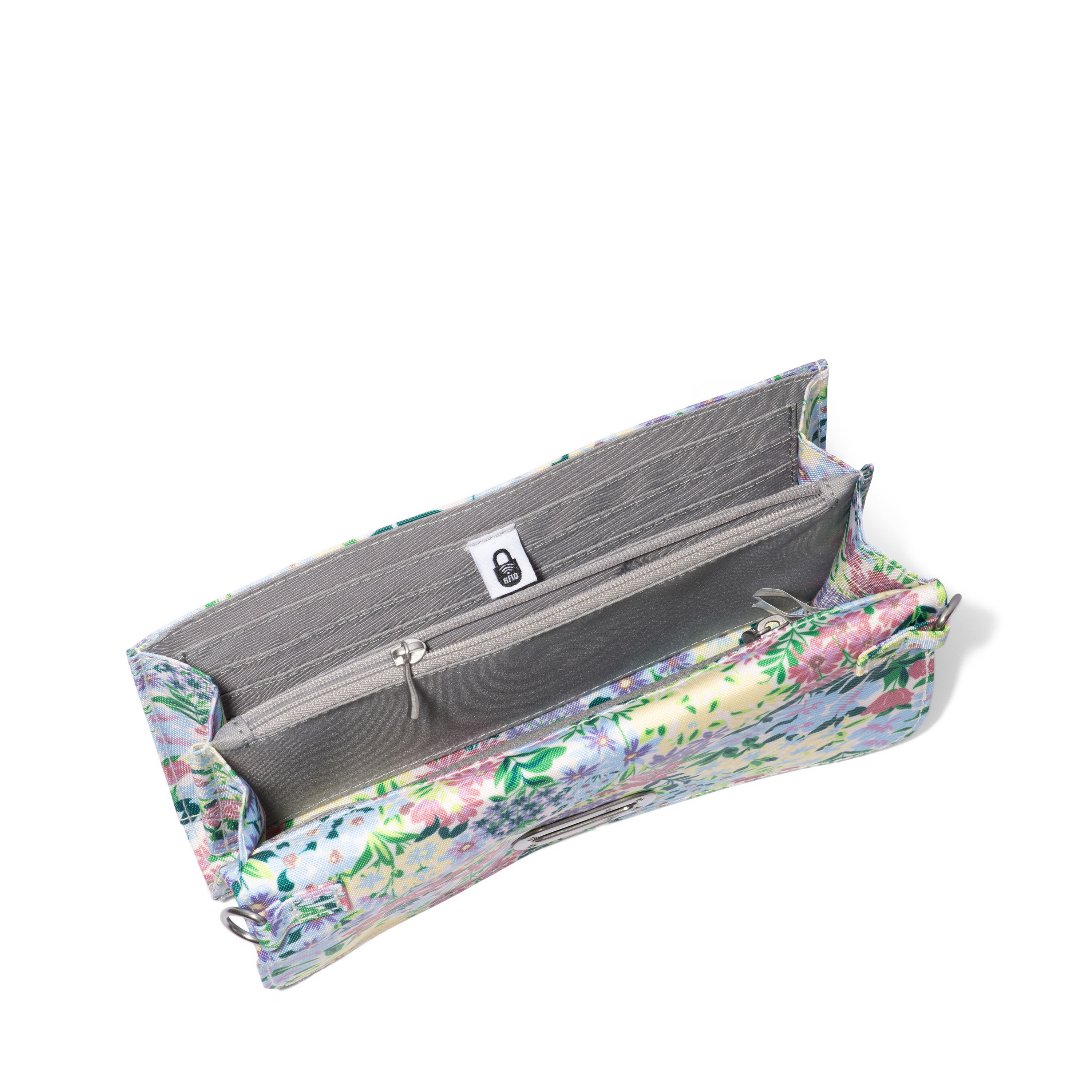 Coastal Flip Lock RFID Phone Wallet Crossbody