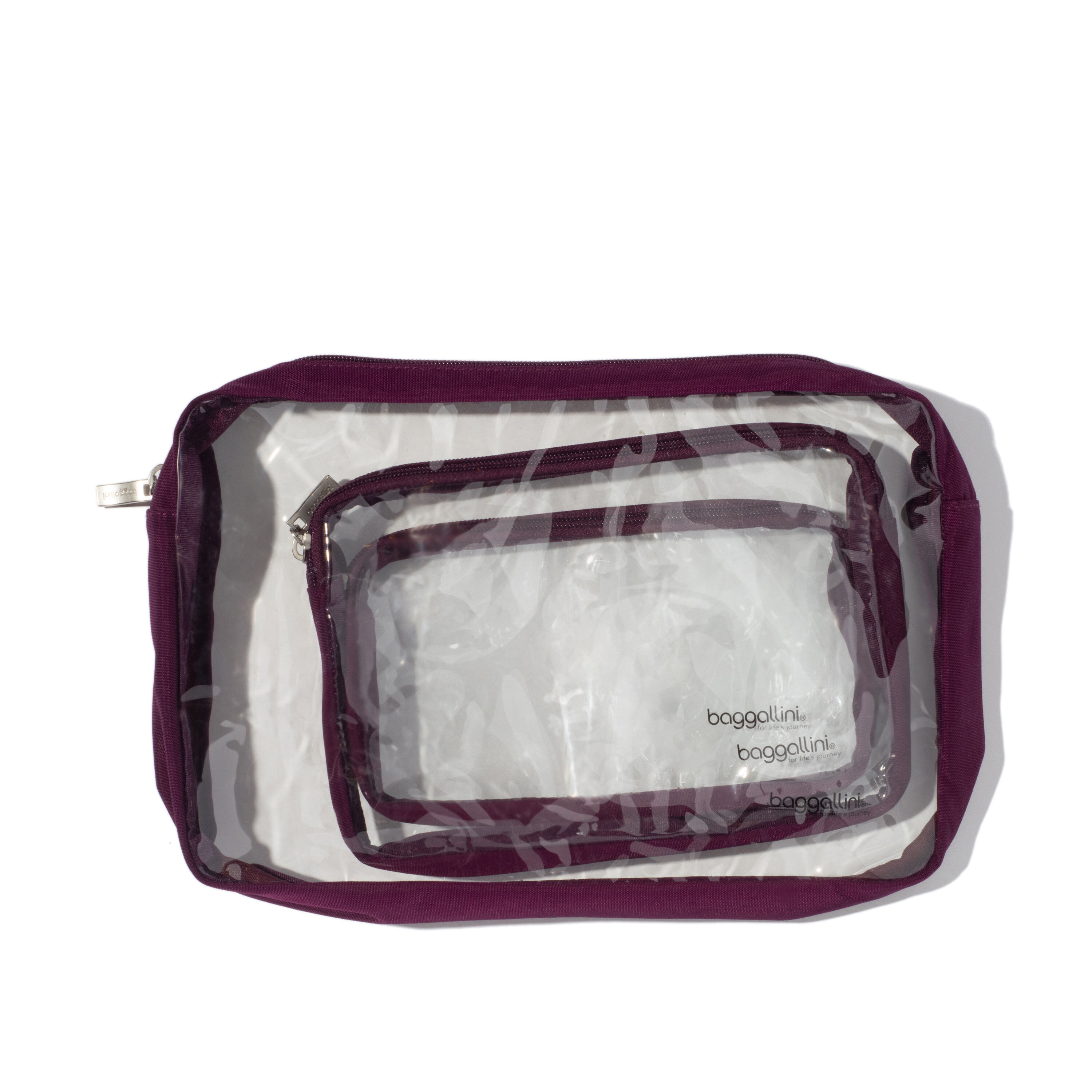Clear Travel Pouches